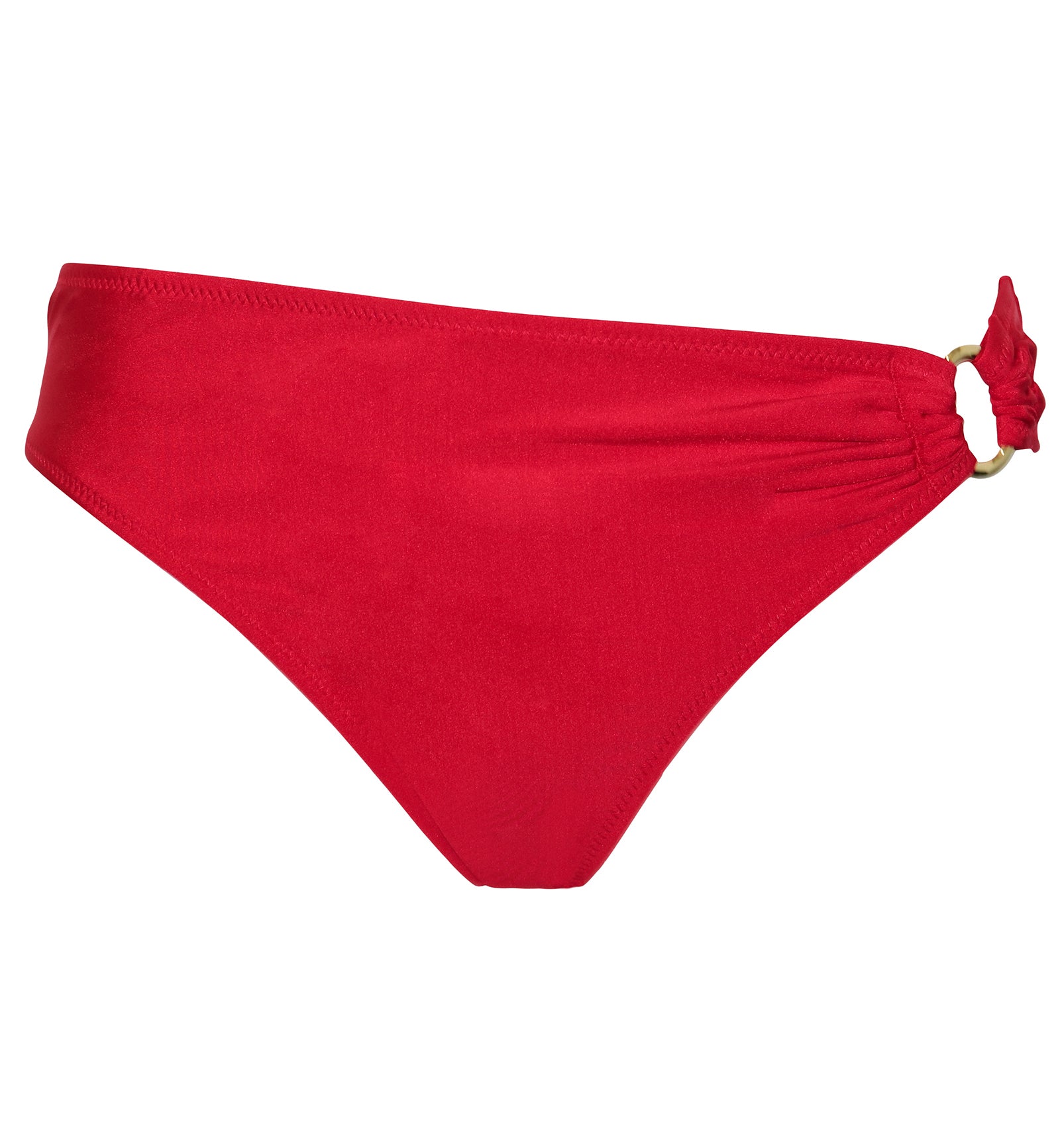 Pour Moi Samoa Ring Detail Swim Brief (20913),XS,Red - Red,XS