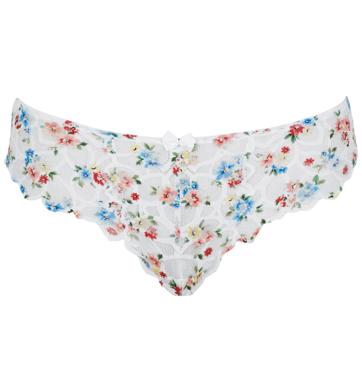 Panache Allure Brazilian Brief (10762),Small,Bloom - Bloom,XS