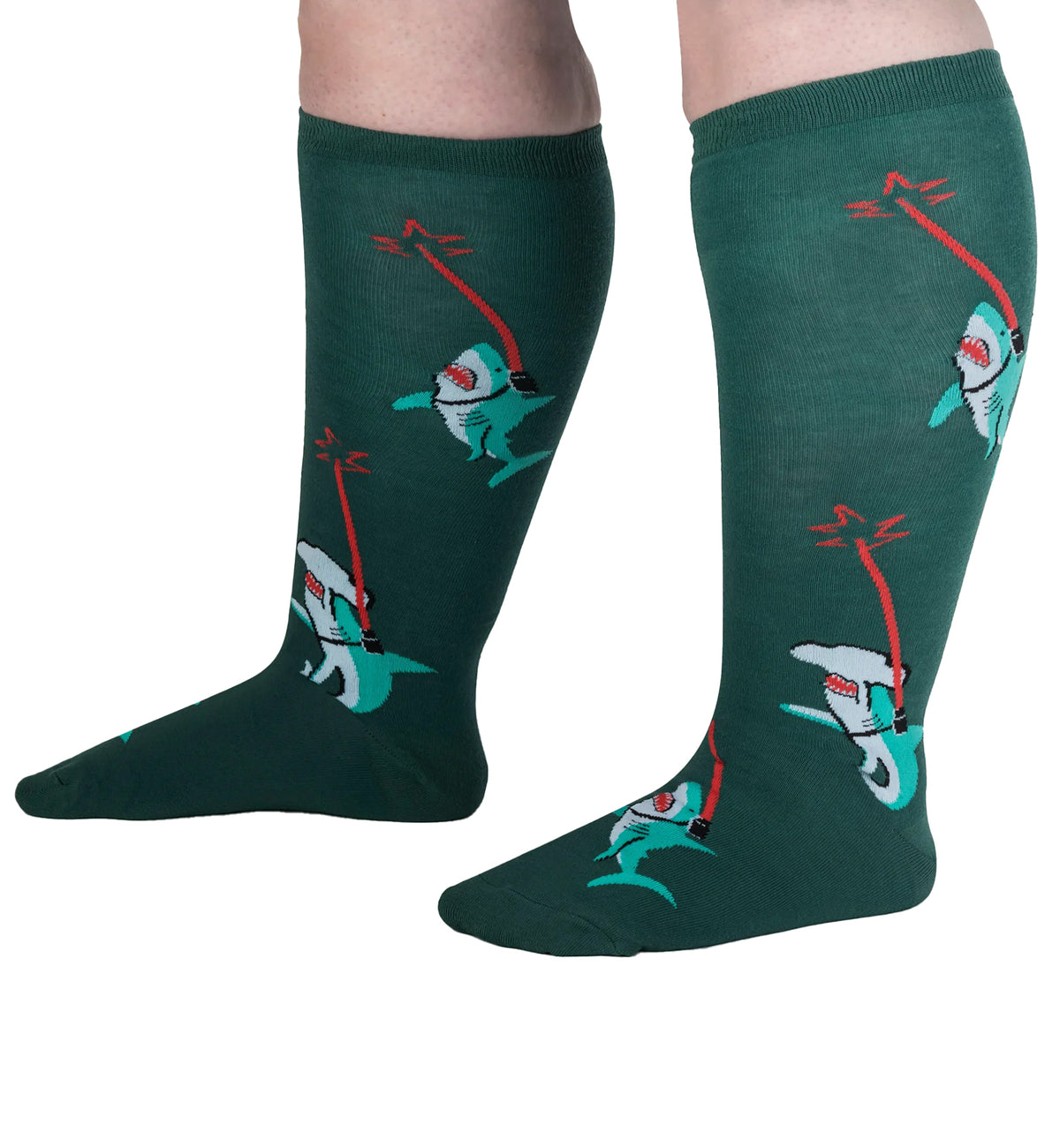 SOCK it to me Unisex Stretch-It Knee High Socks (S0163),Frikkin Laser Beams - Frikkin Laser Beams,One Size