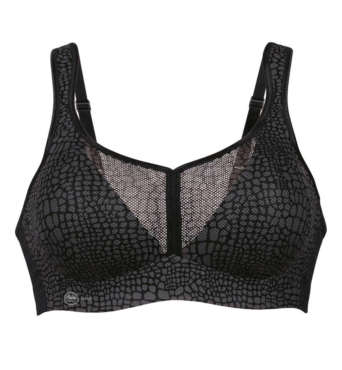 ANITA AIR CONTROL SPORTS BRA WITH PADDED CUPS - LIPSTICK