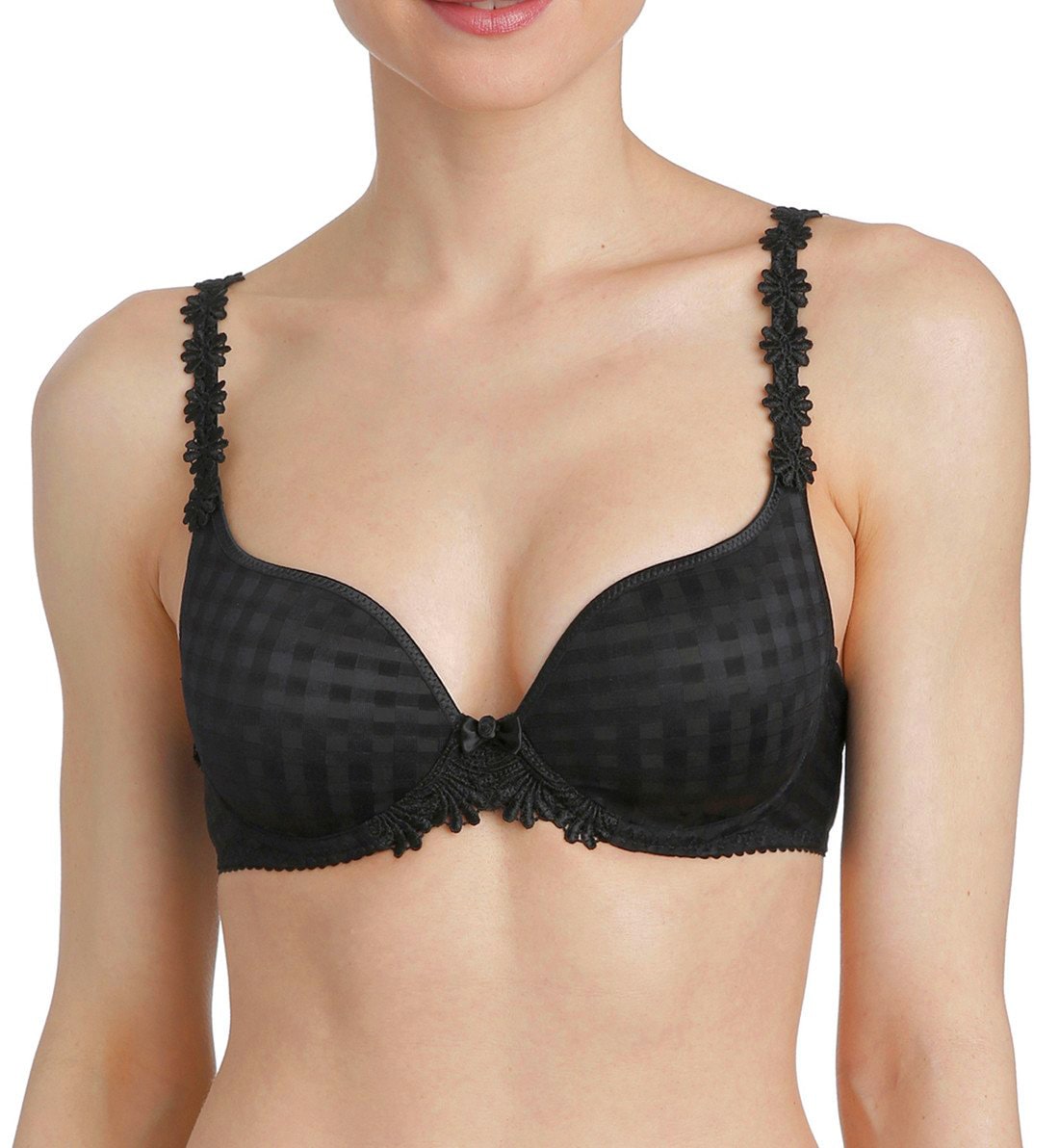 Marie Jo Avero Padded Convertible Underwire Bra (0100416),30C,Black - Black,30C