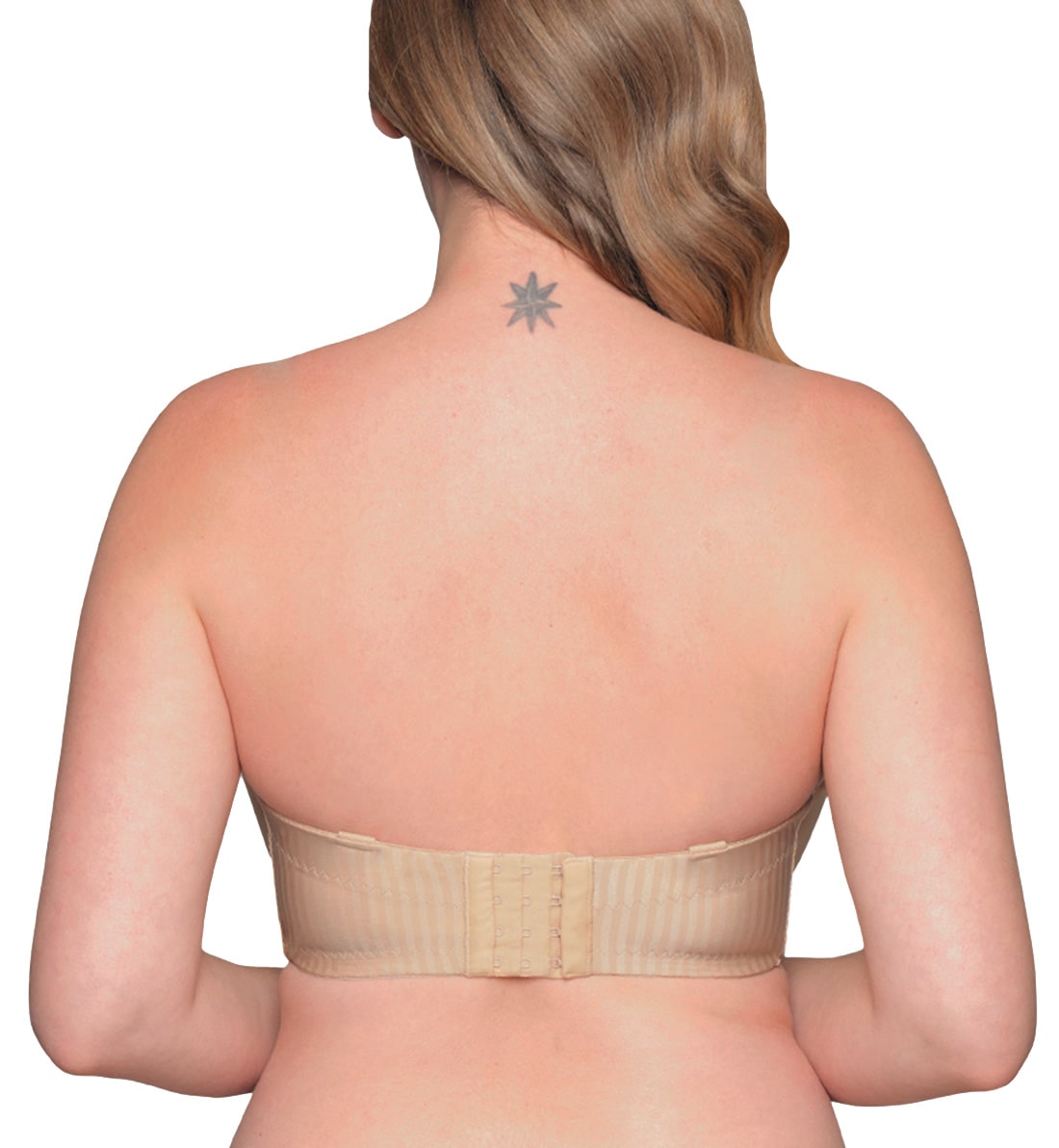 Curvy Kate Luxe Multiway Strapless Underwire Bra (CK2601),28GG,Biscotti - Biscotti,28GG