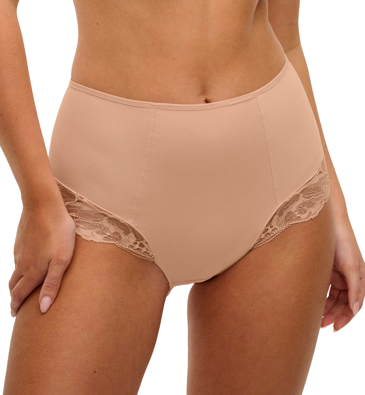 Fantasie Reflect High Waist Brief (101852),XS,Natural Beige - Natural Beige,XS