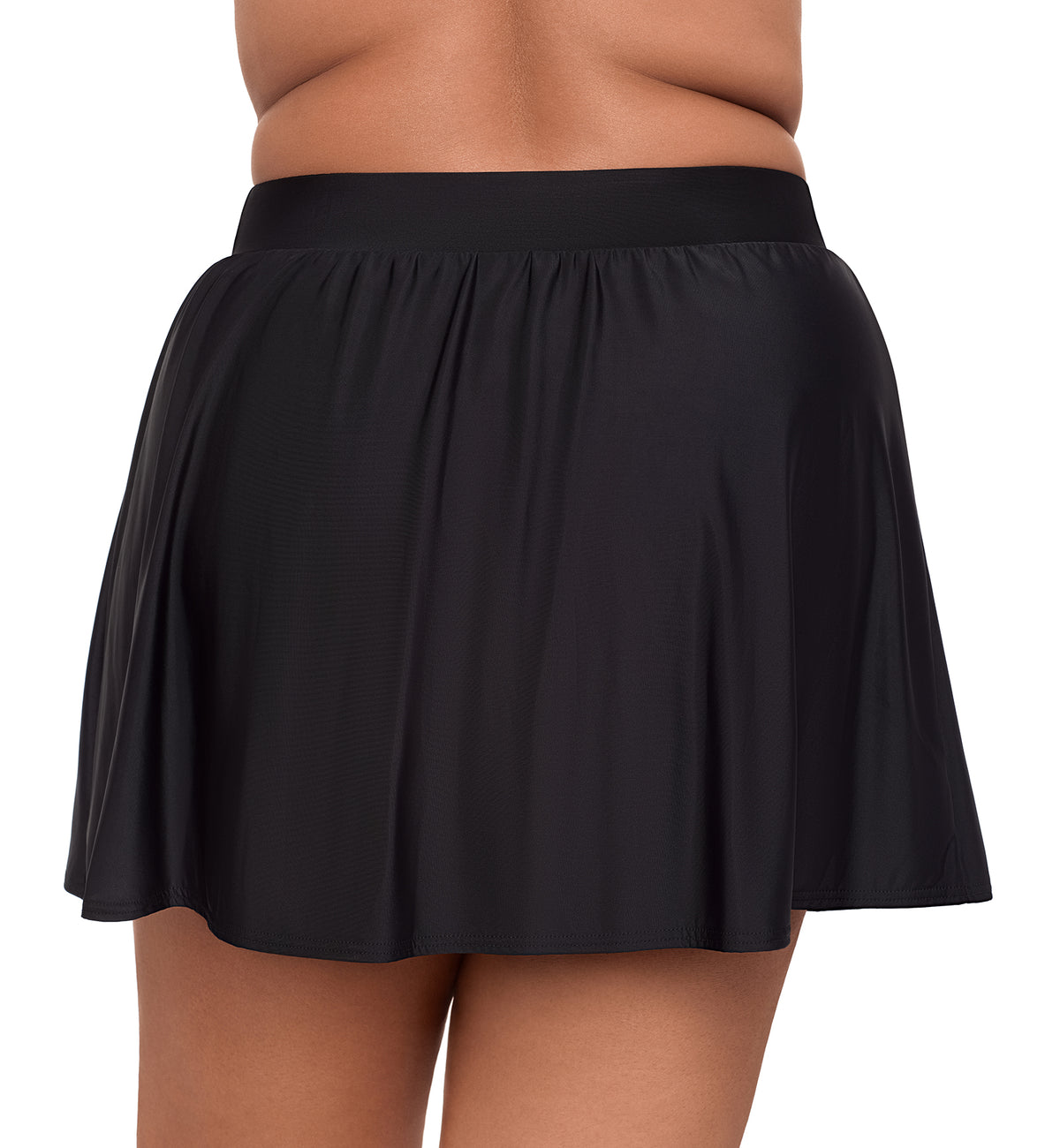 Miraclesuit Plus Size Swim Skirt (6518803W),16,Black - Black,16W