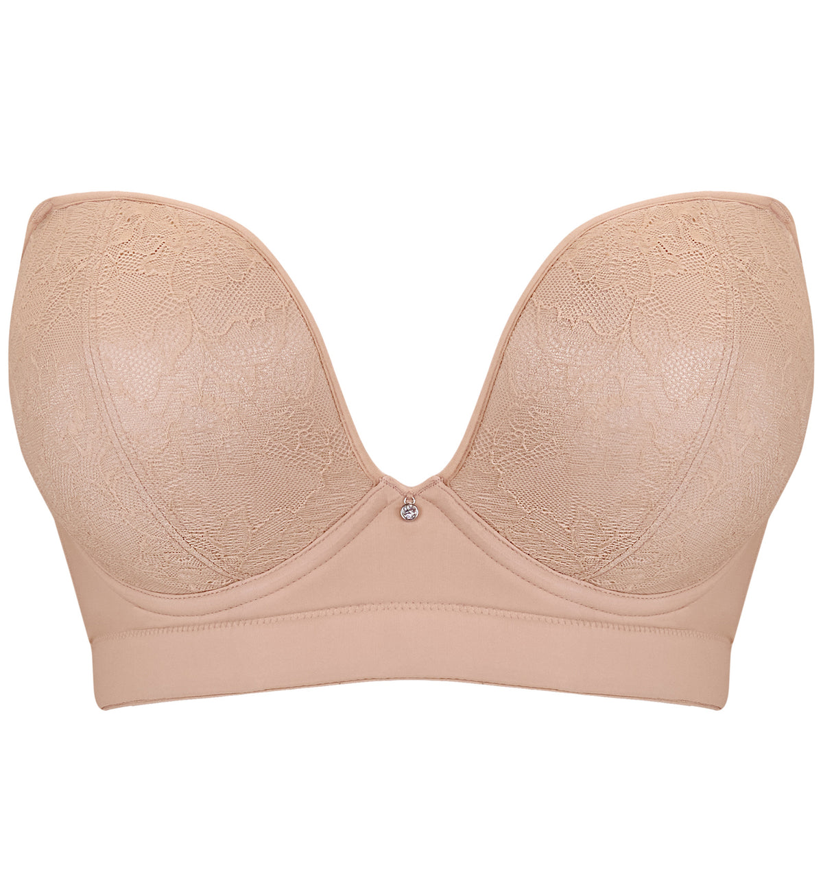 Curvy Kate Hey Girls SuperPlunge Strapless Bra (CK071108),30D,Latte - Latte,30D
