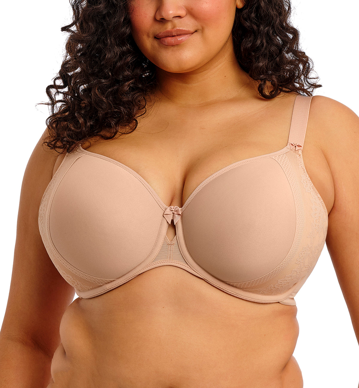 Elomi Nerina Spacer Seamless Molded Underwire Bra (302710),34G,Sahara - Sahara,34G