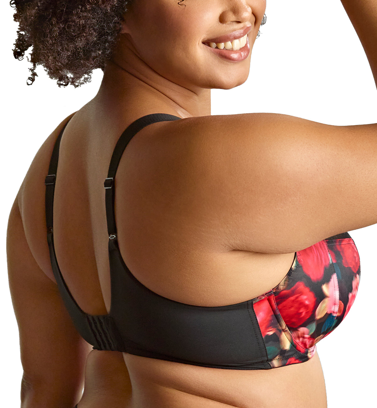 Sculptresse by Panache Bliss Full Cup Underwire Bra (10685),34F,Rose Print - Rose Print,34F