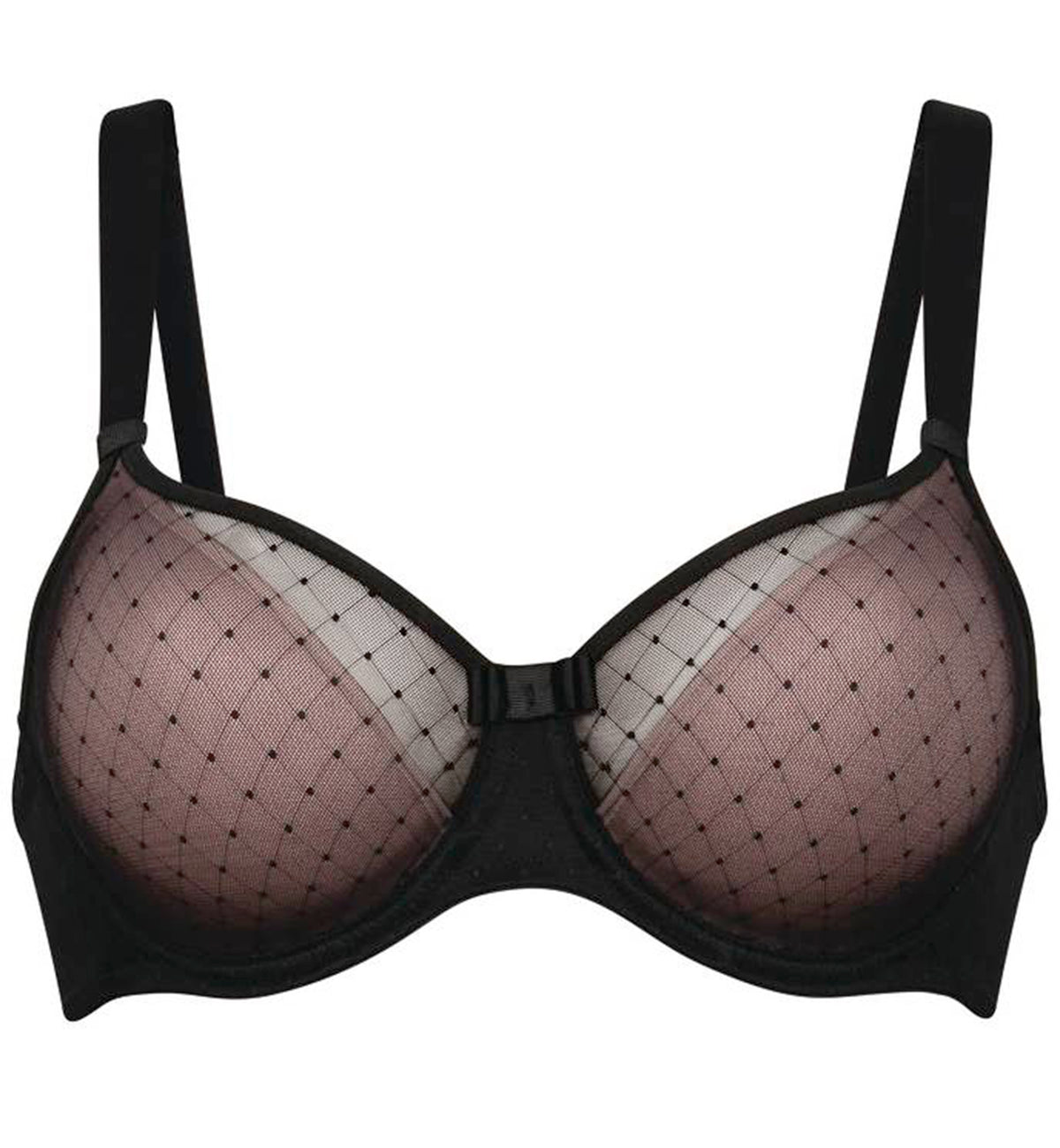 Rosa Faia by Anita Eve Moulded DeltaPad Underwire Bra (5209),32B,Black - Black,32B