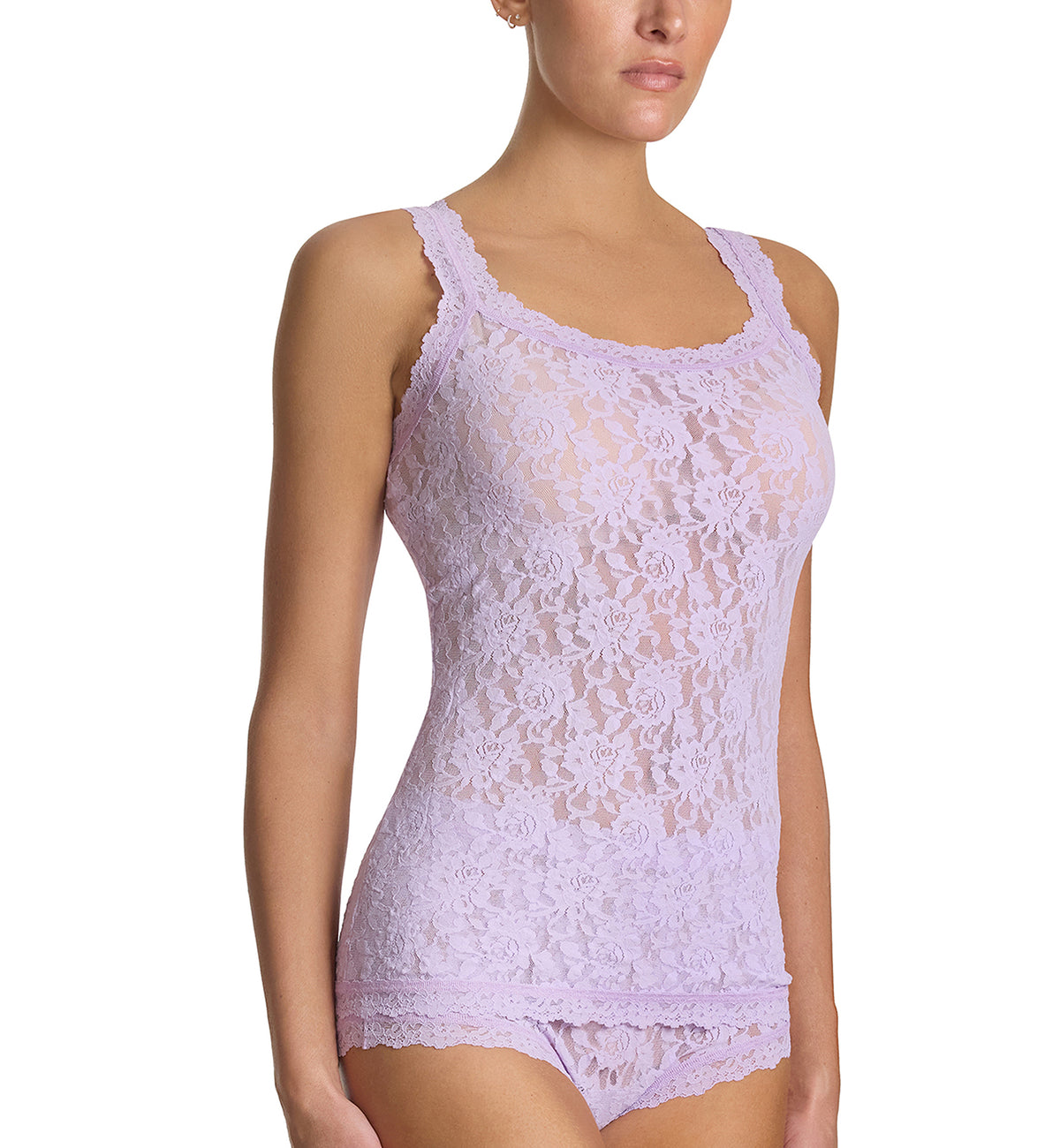 Hanky Panky Signature Lace Unlined Camisole (1390L),XS,Lavender Fields - Lavender Fields,XS