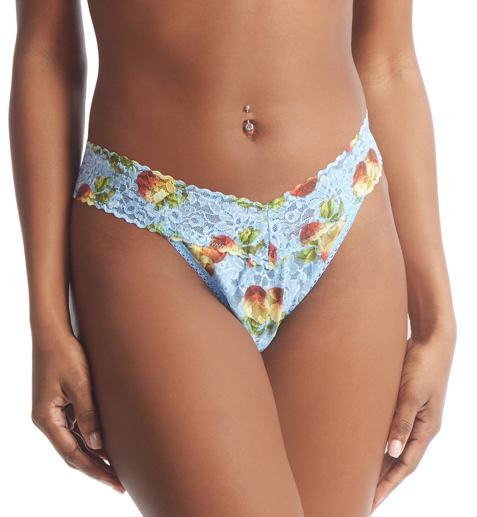 Hanky Panky Daily Lace Original Rise Thong (PR771101P),Fresh Start - Fresh Start,One Size