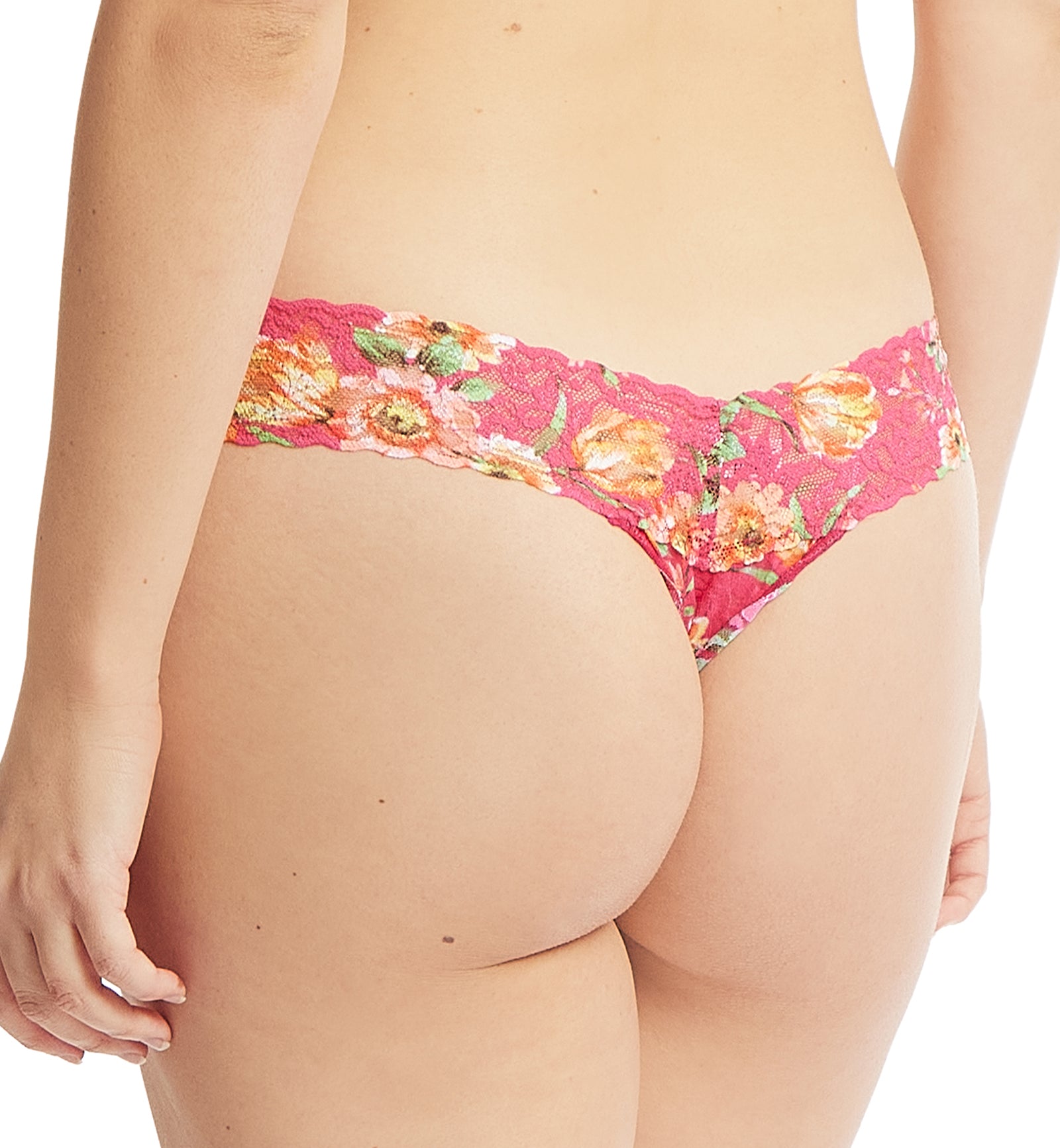 Hanky Panky Signature Lace Printed Low Rise Thong (PR4911P),La Vida Loca - La Vida Loca,One Size