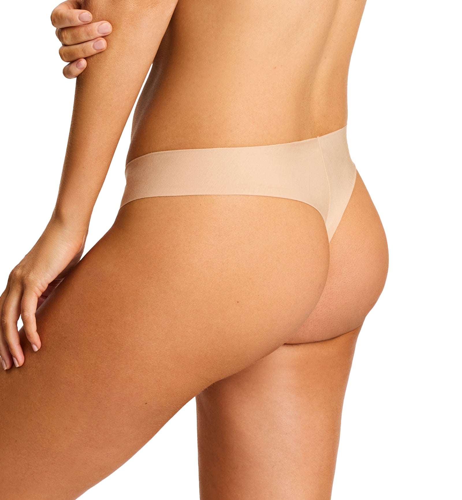 commando Butter Mid Rise Thong (CT16),XS,Beige - Beige,XS