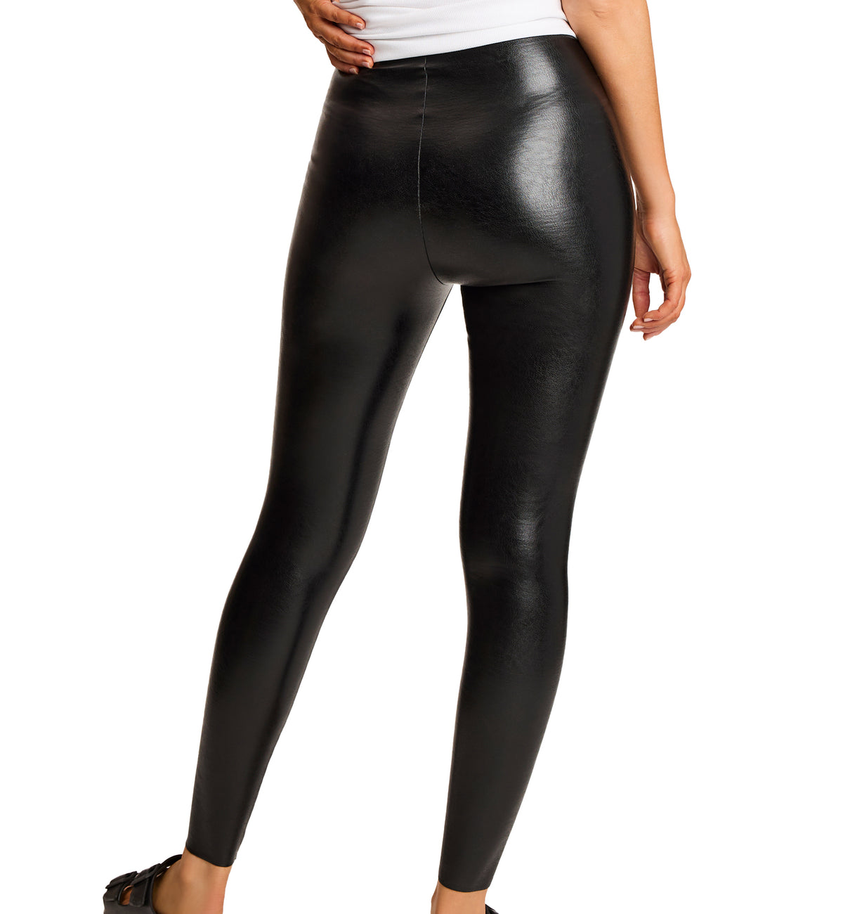 commando Faux Leather Legging (SLG06),XS,Black - Black,XS
