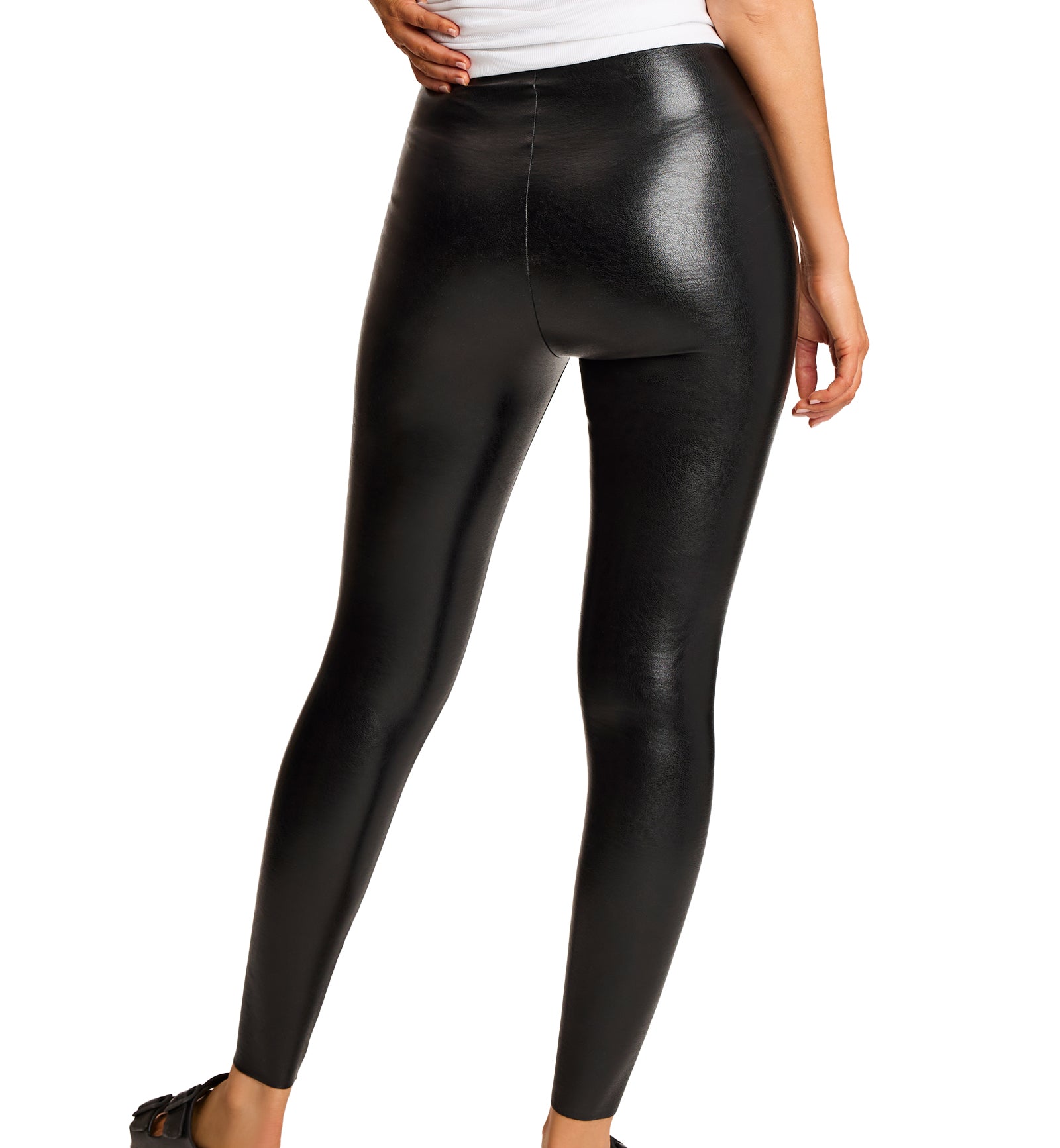 commando Faux Leather Legging (SLG06),XS,Black - Black,XS