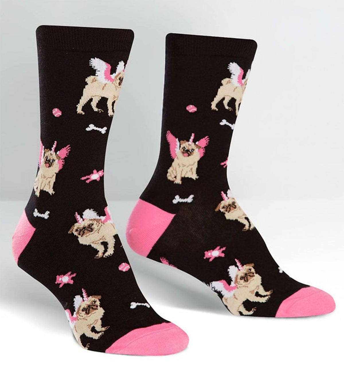 SOCK it to me Women's Crew Socks (w0118),Pugasus - Pugasus,One Size