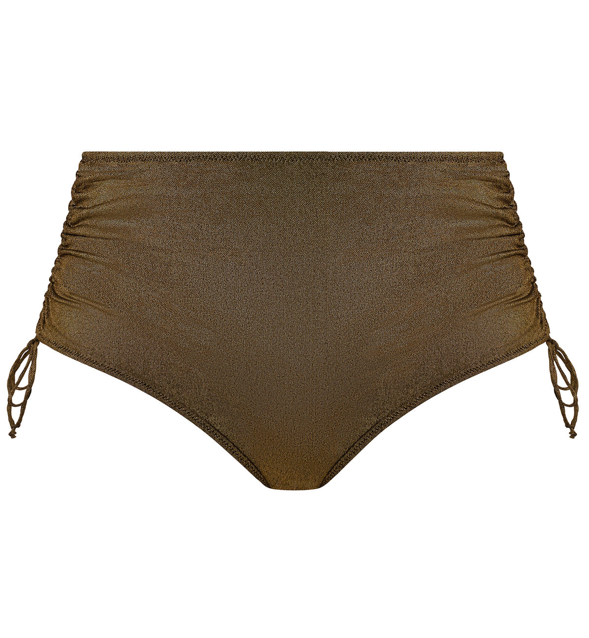 Elomi Sunset Shimmer Adjustable Side Swim Brief (ES803273),UK 12,Gold Rush - Gold Rush,UK 12