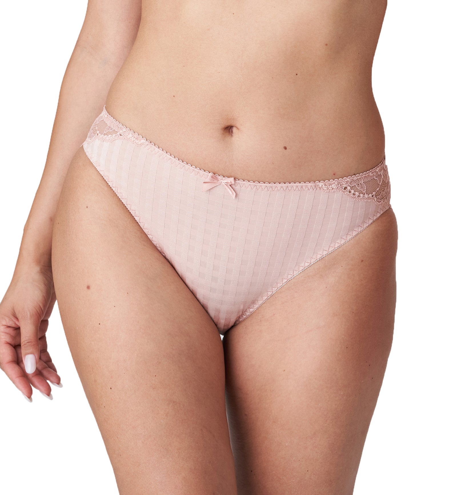 PrimaDonna Madison Matching Rio Brief (0562125),Small,Powder Rose - Powder Rose,Small