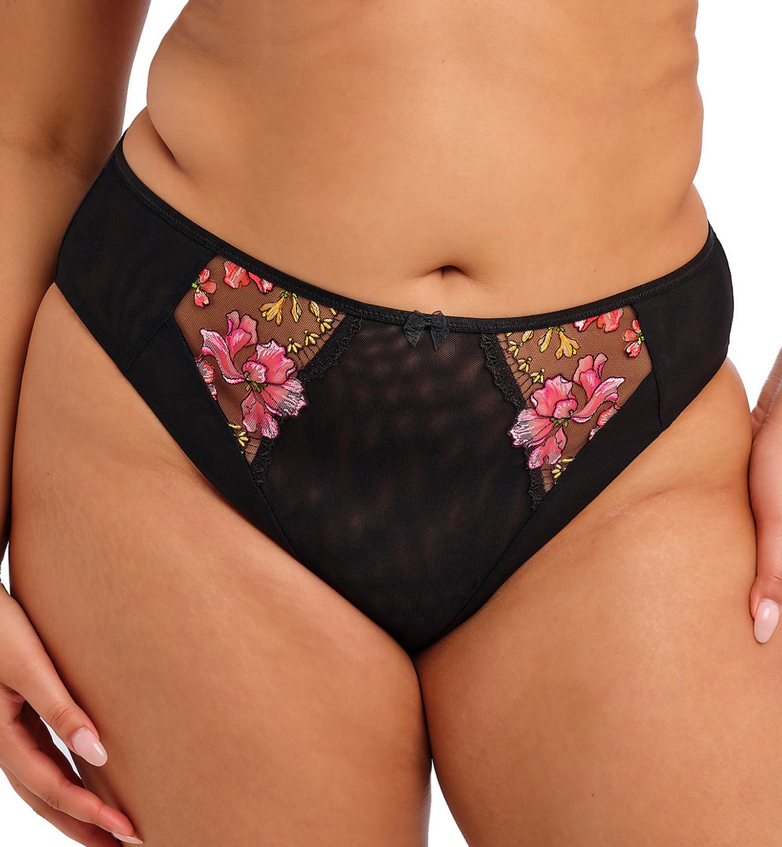 Elomi Teagan Matching High Leg Brief (302653),Medium,Rainbow - Rainbow,Medium