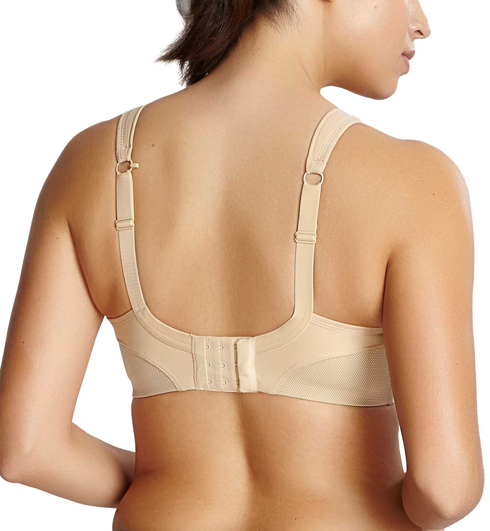 Panache Boundless Racerback Non-Wire Sports Bra (7341),28E,Latte - Latte,28E