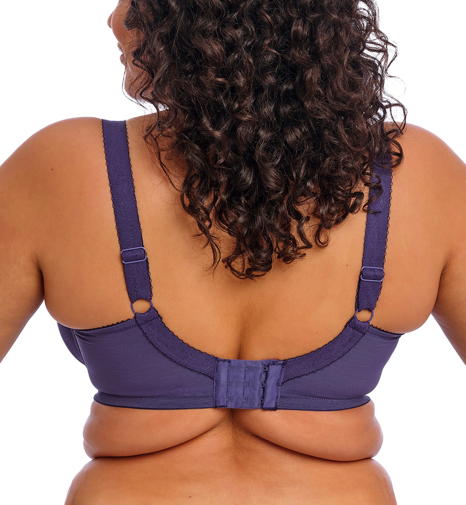 Elomi Himari Plunge Underwire Bra (302102),32GG,Midnight - Midnight,32GG