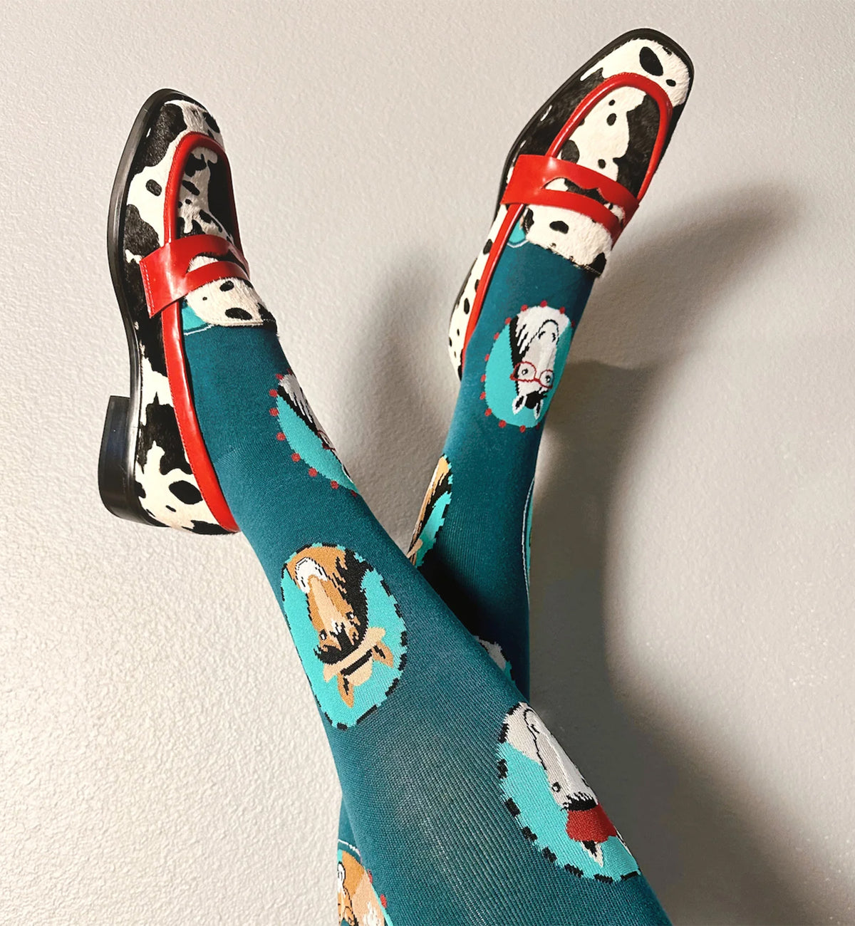 SOCK it to me Unisex Stretch-It Knee High Socks (s0096),Horsing Around - Horsing Around,One Size