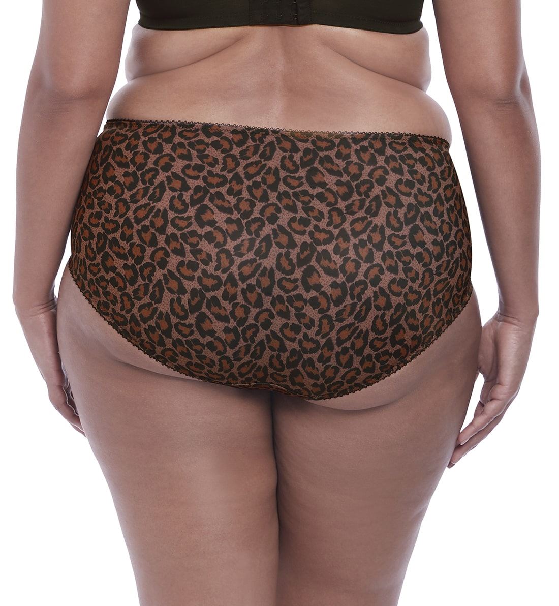 Goddess Kayla Matching Brief (6168),4XL,Dark Leopard - Dark Leopard,4XL