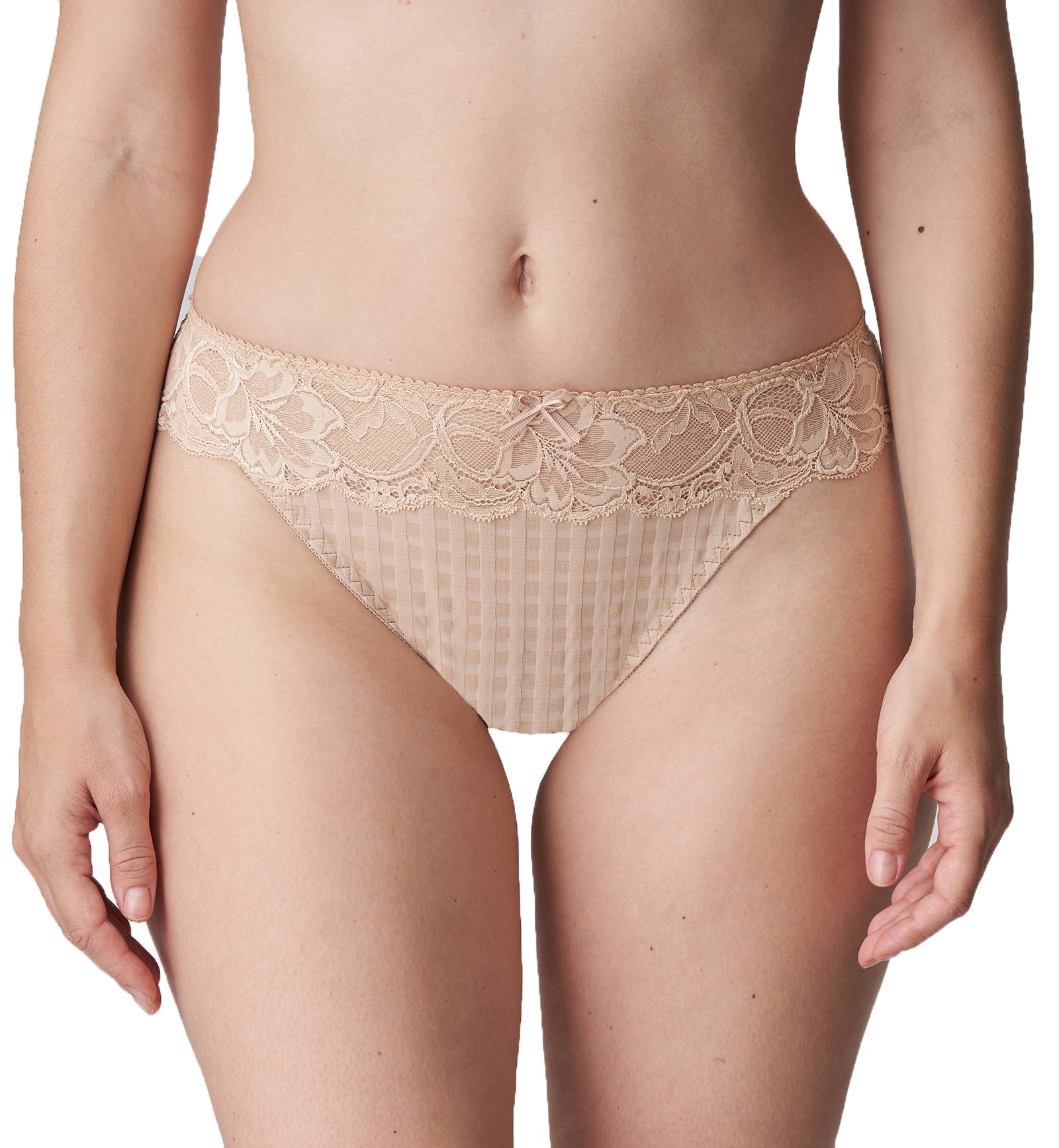 PrimaDonna Madison Matching Thong (0662125),Small,Caffe Latte - Caffe Latte,Small