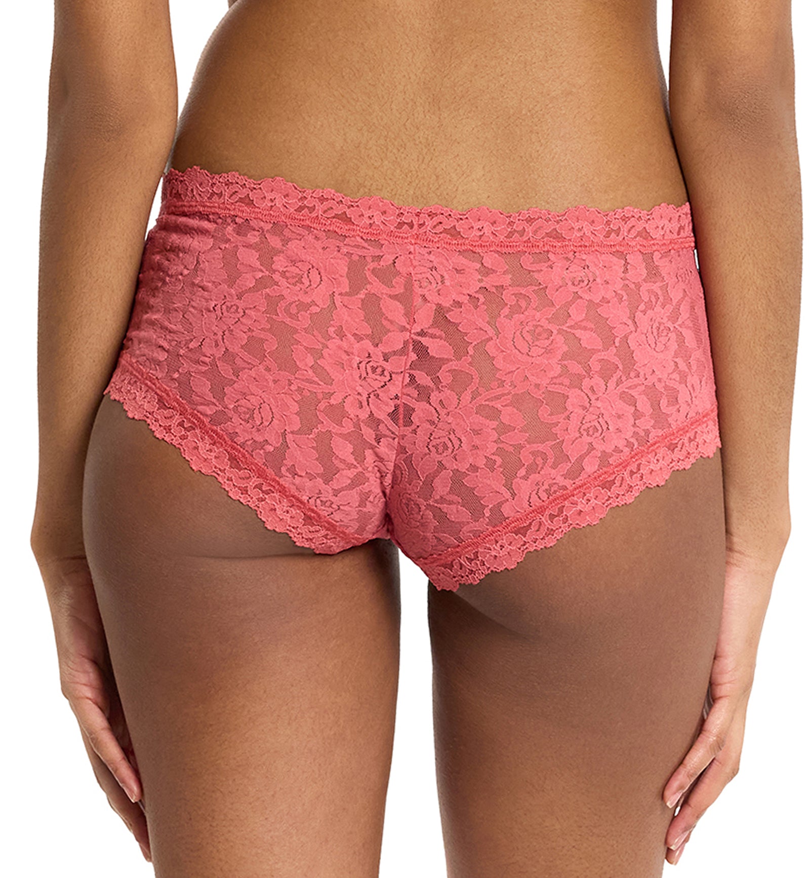 Hanky Panky Signature Lace Boyshort (4812P),XS,Naples - Naples,XS