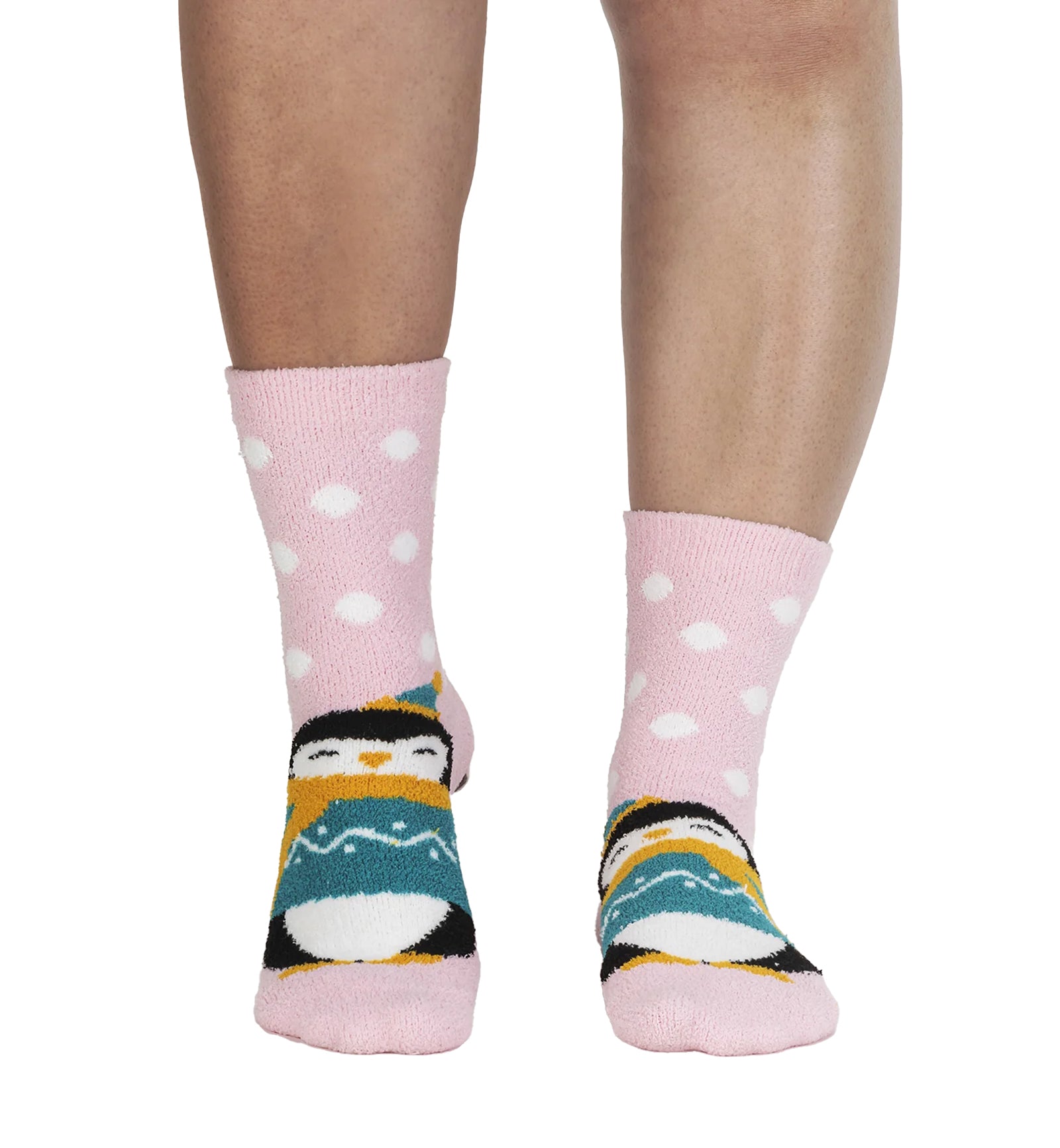 SOCK it to me Slipper Socks (CZ0014),Penguin Pair - Penguin Pair,One Size
