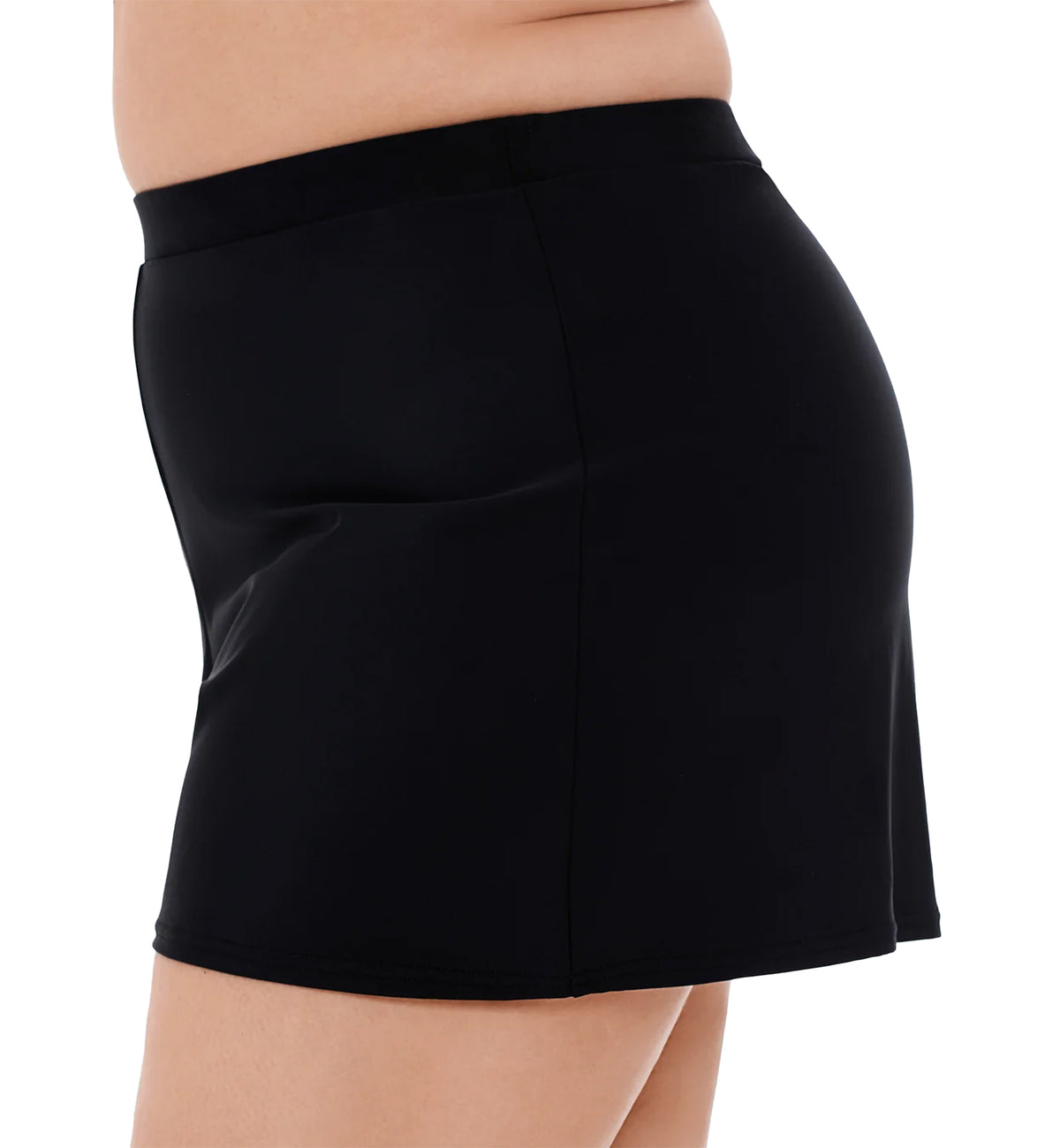 Miraclesuit Plus Size Swim Shorts (6518805W),16,Black - Black,16W