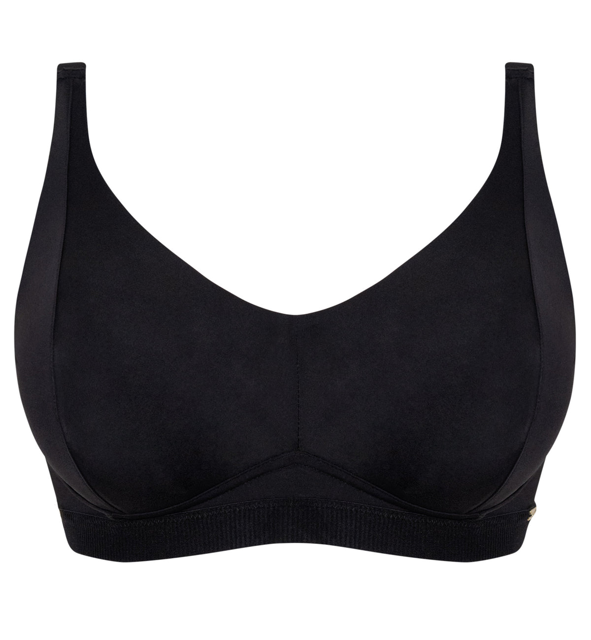 Curvy Kate Zen Non Wired Bralette (CK093110),30DD/E,Black - Black,30DD/E