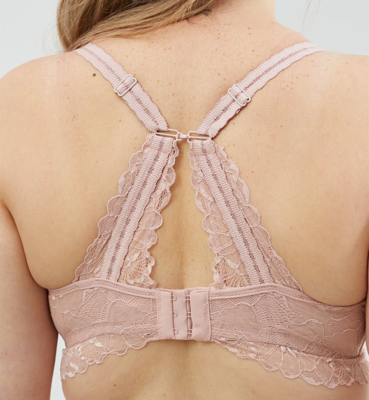 Chantilly Lace Non-Wire Maternity & Nursing Bralette (29-1045),Small E-G,Blush - Blush,Small E-G