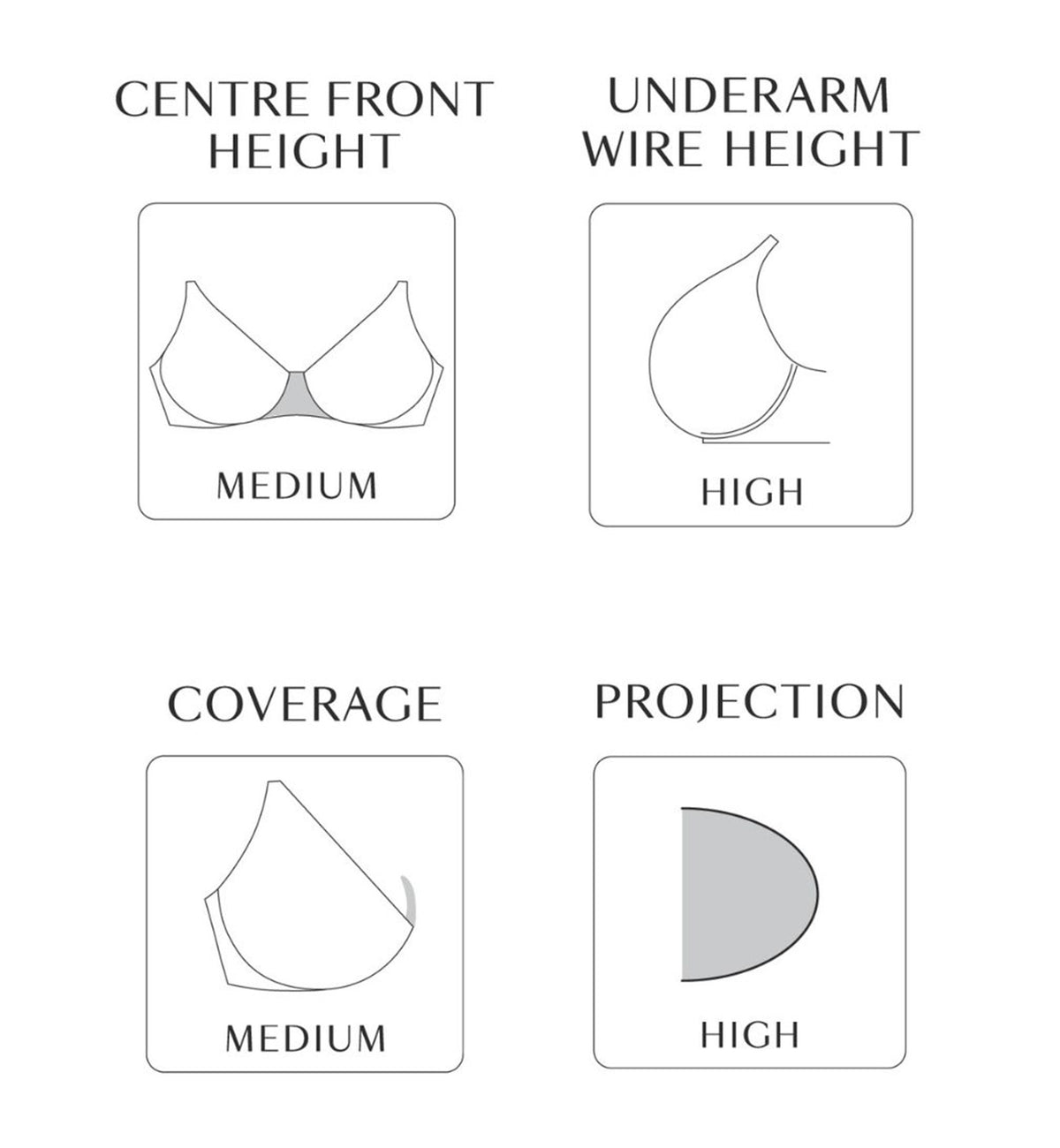 Sculptresse Muse Plunge Underwire Bra (11446) - Cameo Rose