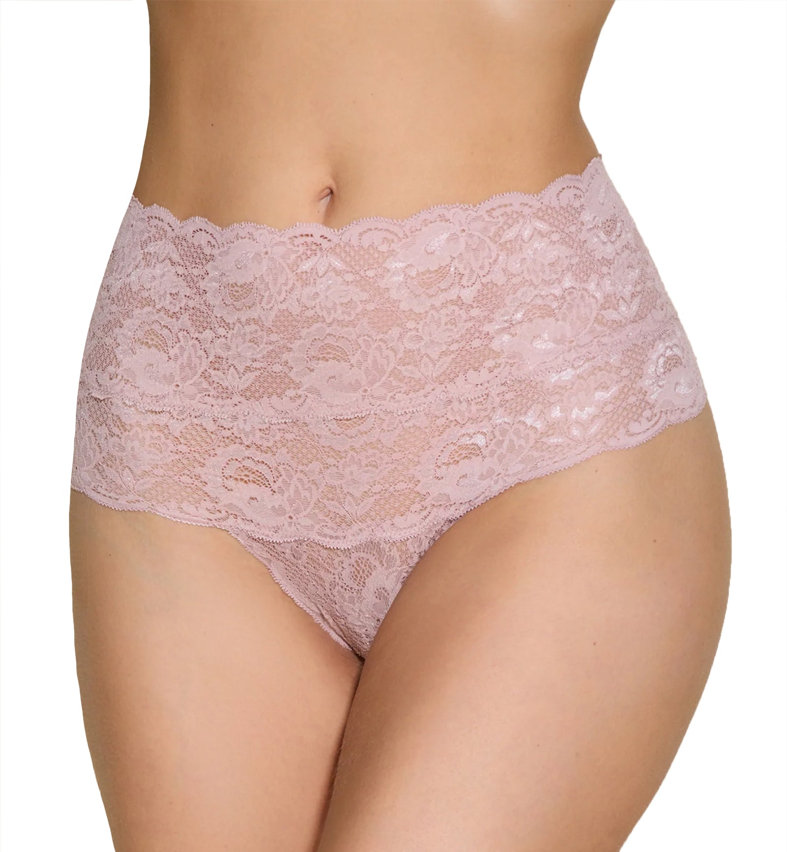 Cosabella Never Say Never High Rise Thong (NEVER0361),S/M,Mandorla - Mandorla,S/M