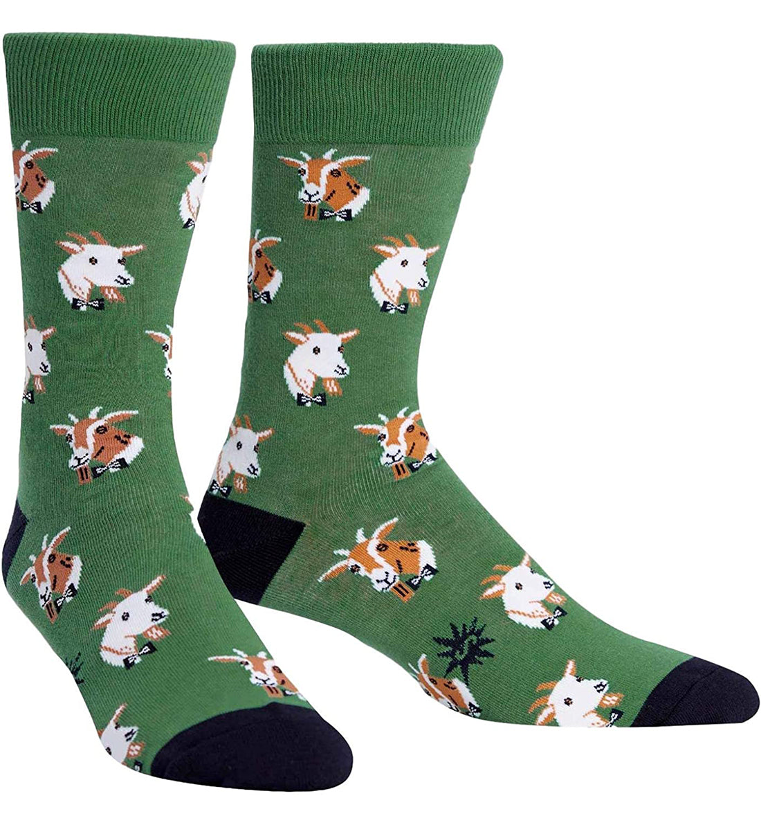SOCK it to me Men's Crew Socks (mef0310),Dapper Goats - Dapper Goats,One Size
