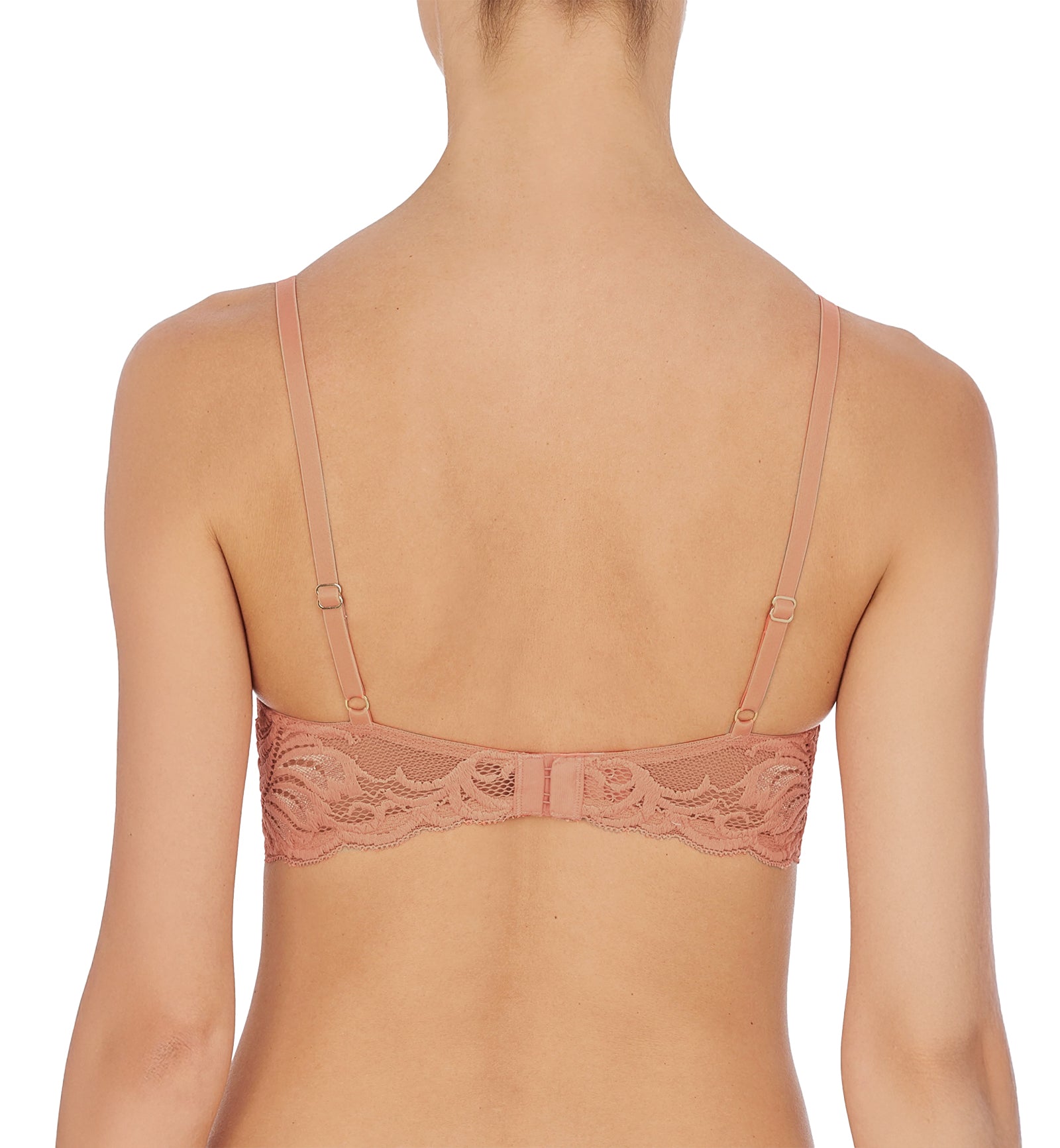 Natori Feathers Contour Plunge Underwire Bra (730023),30DD,Frose - Frose,30DD