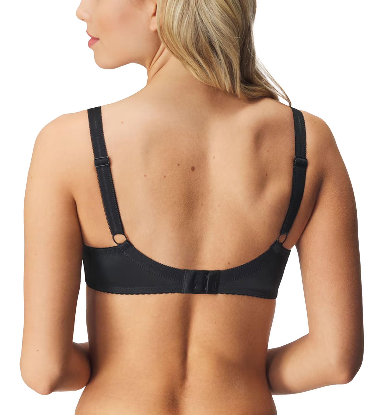 Nessa Sonata Underwire Soft Balcony Bra (N500),30J,Black - Black,30J