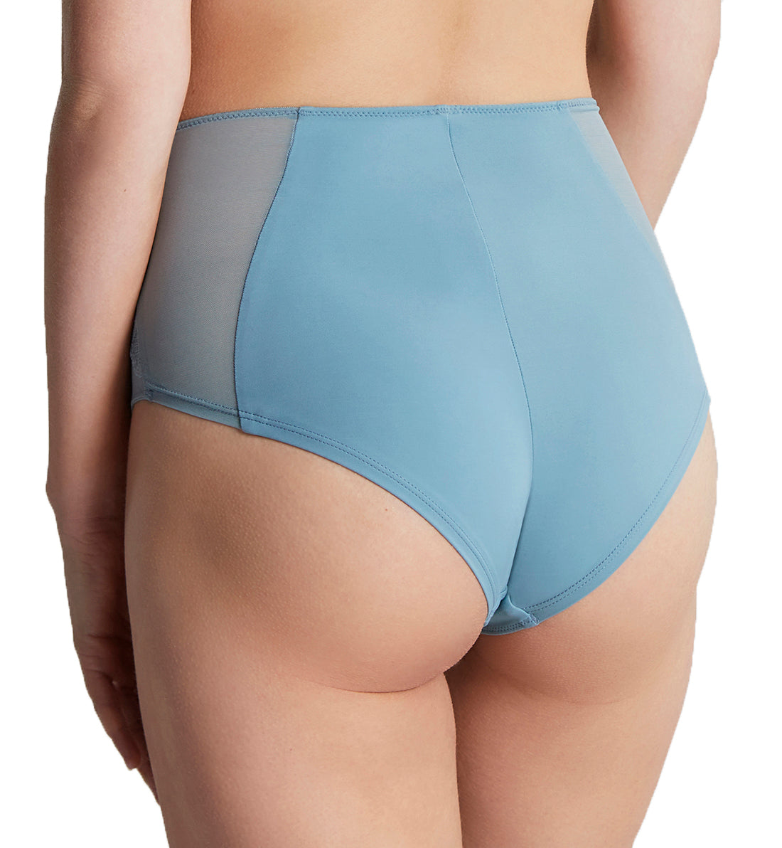 Panache Rocha Deep Brief (10344),Small,Stone Blue - Stone Blue,Small