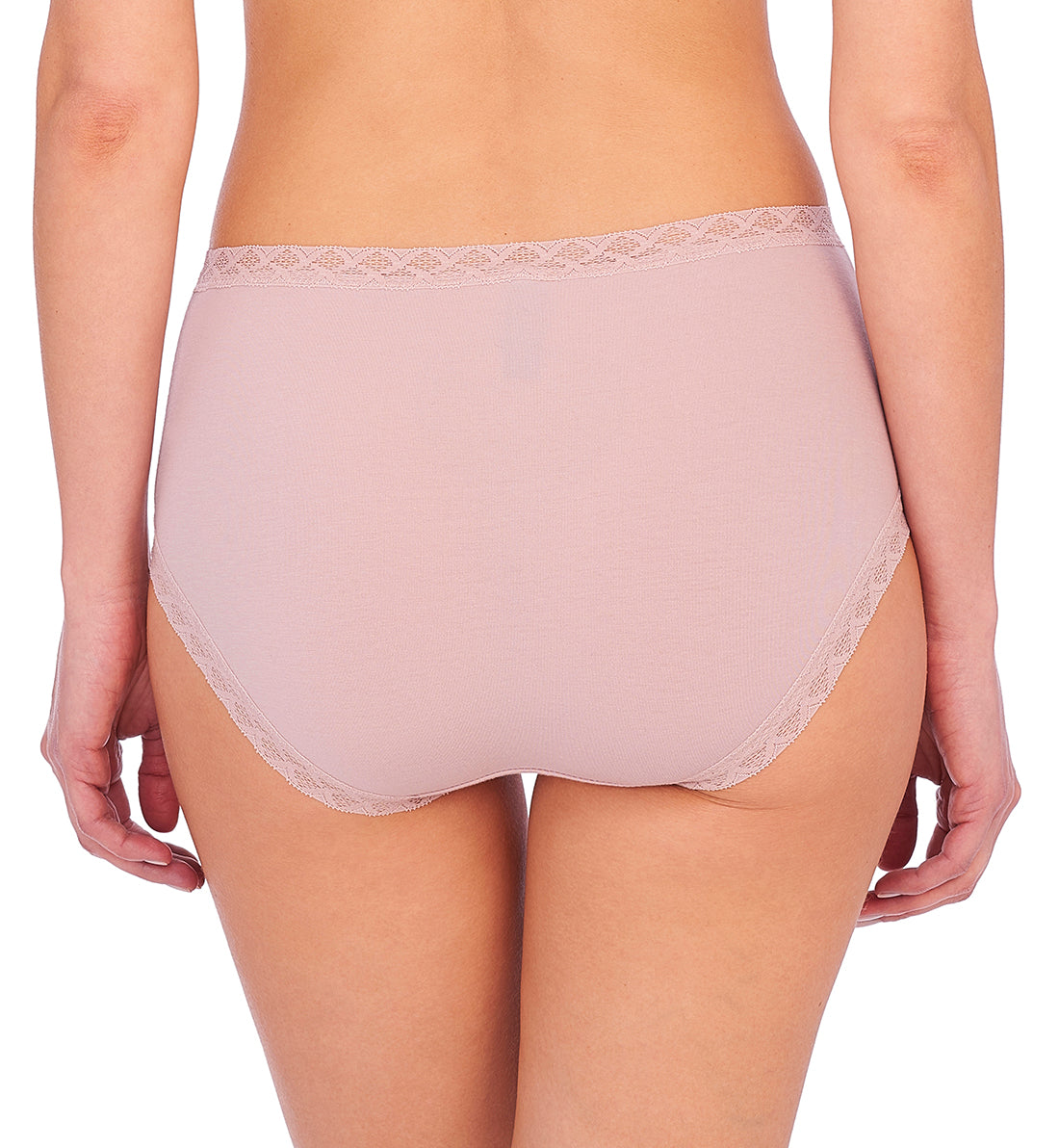 Natori Bliss Full Brief Panty (755058),Small,Rose Beige - Rose Beige,Small