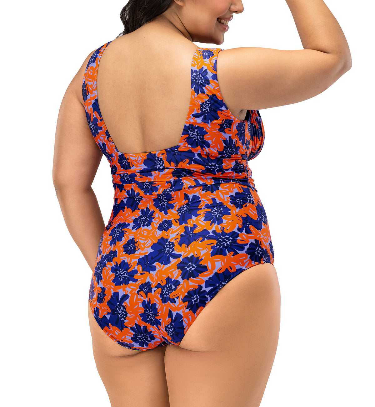 Nessa Milano Plunge Underwire Swimsuit (N543),XS,Bahama - Bahama,XS