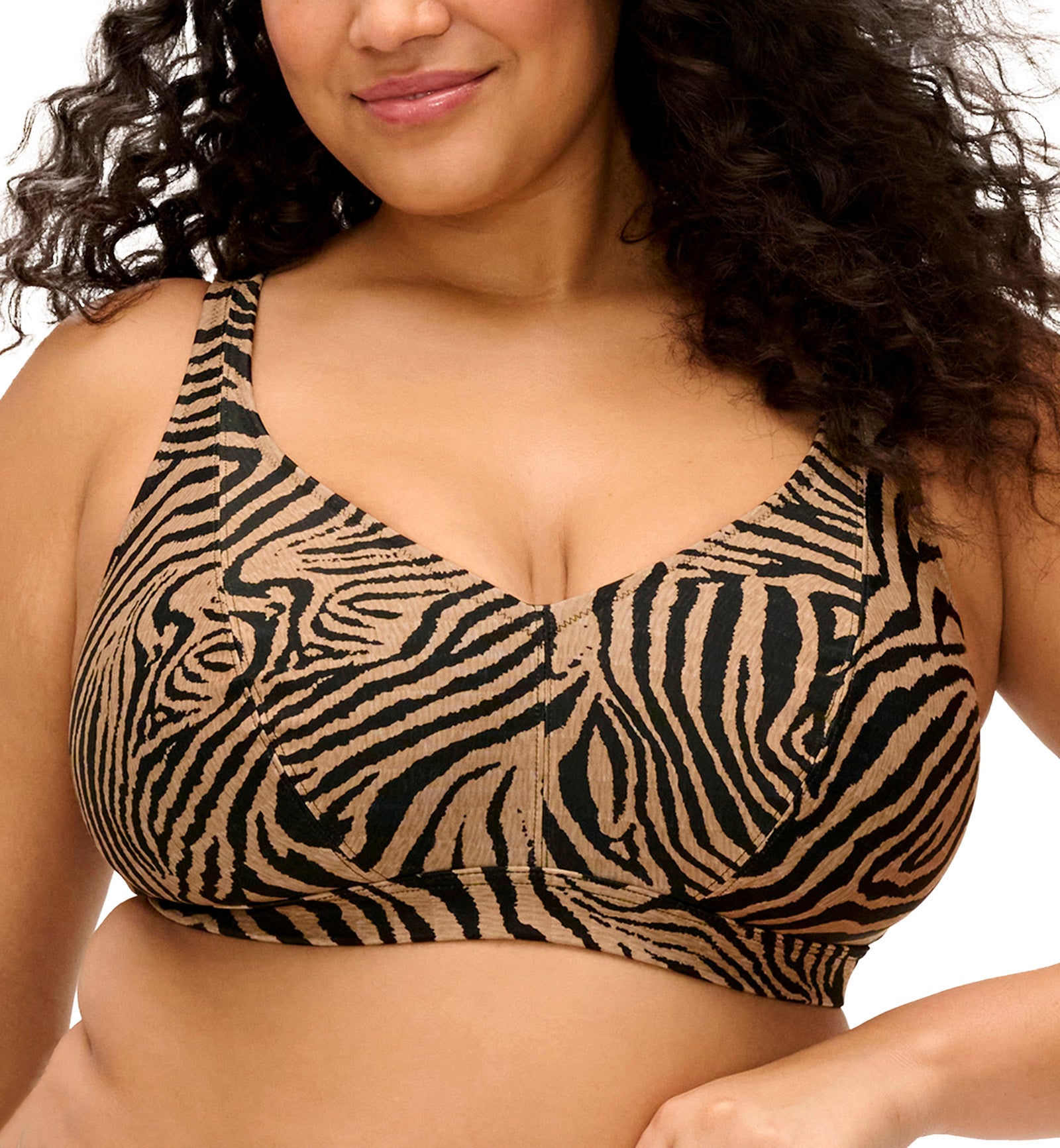 Elomi Tortoli Bay Non Wire Bikini Top (ES803718),44H,Natural - Natural,44H