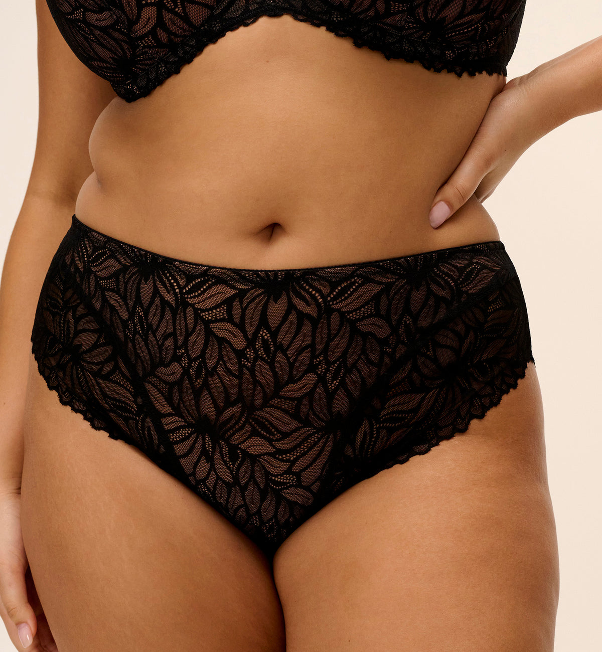 Elomi Carena Brief (303550),Small,Black - Black,Small