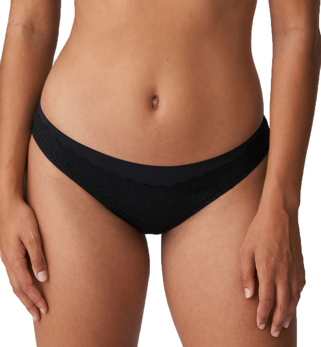 PrimaDonna Twist I DO Matching Rio Brief (0541600),Small,Black - Black,Small