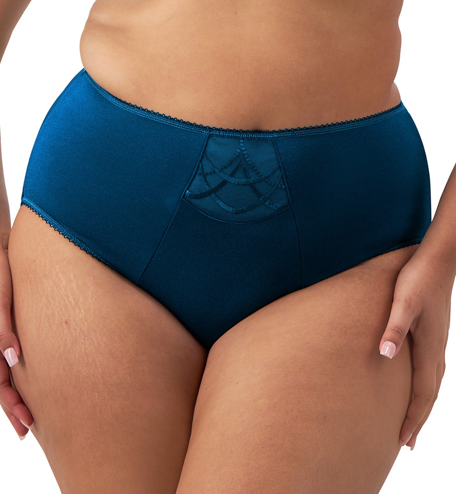Elomi Cate Full Panty Brief (4036),Medium,Poseidon - Poseidon,Medium