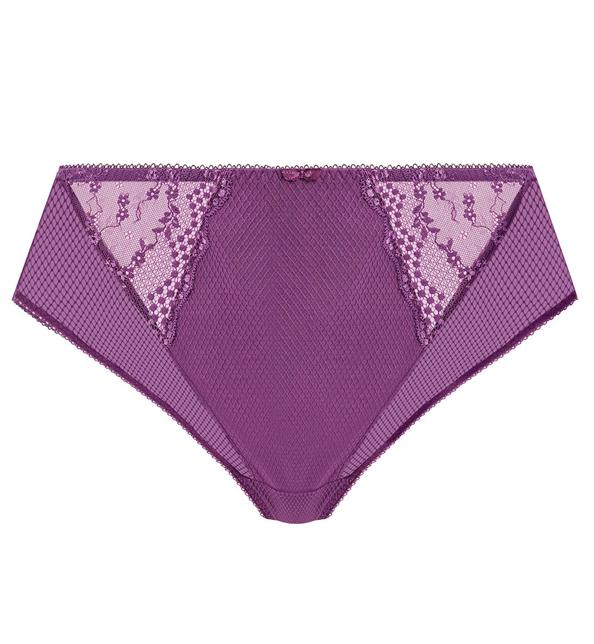 Elomi Charley Matching High Leg Brief (4386),Medium,Pansy - Pansy,Medium