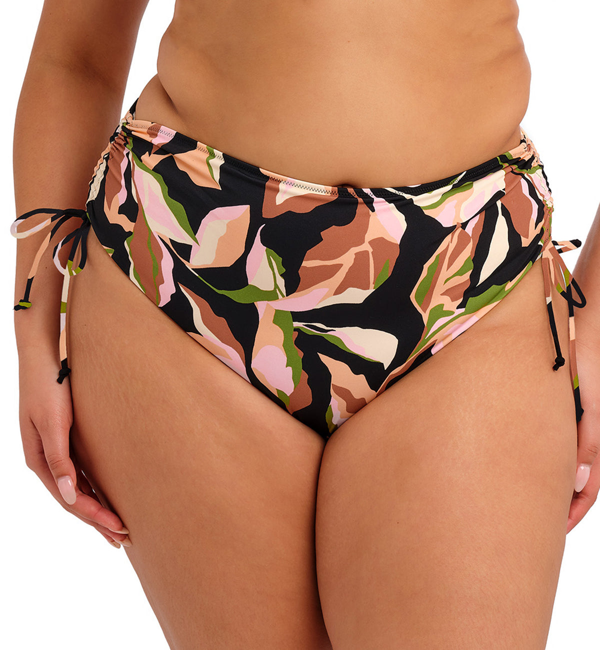 Elomi Ocean Avenue Mid Rise Adjustable Swim Brief (ES803473),UK 12,Multi - Multi,UK 12