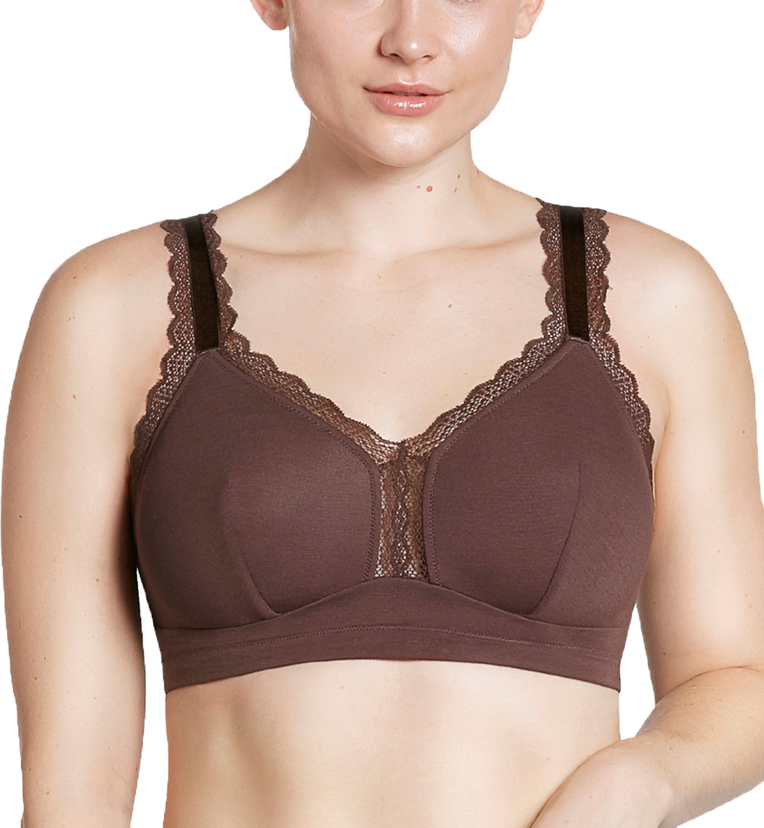 Parfait Dalis Soft Modal Bralette with J-Hook (5641),30D,Deep Nude - Deep Nude,30D