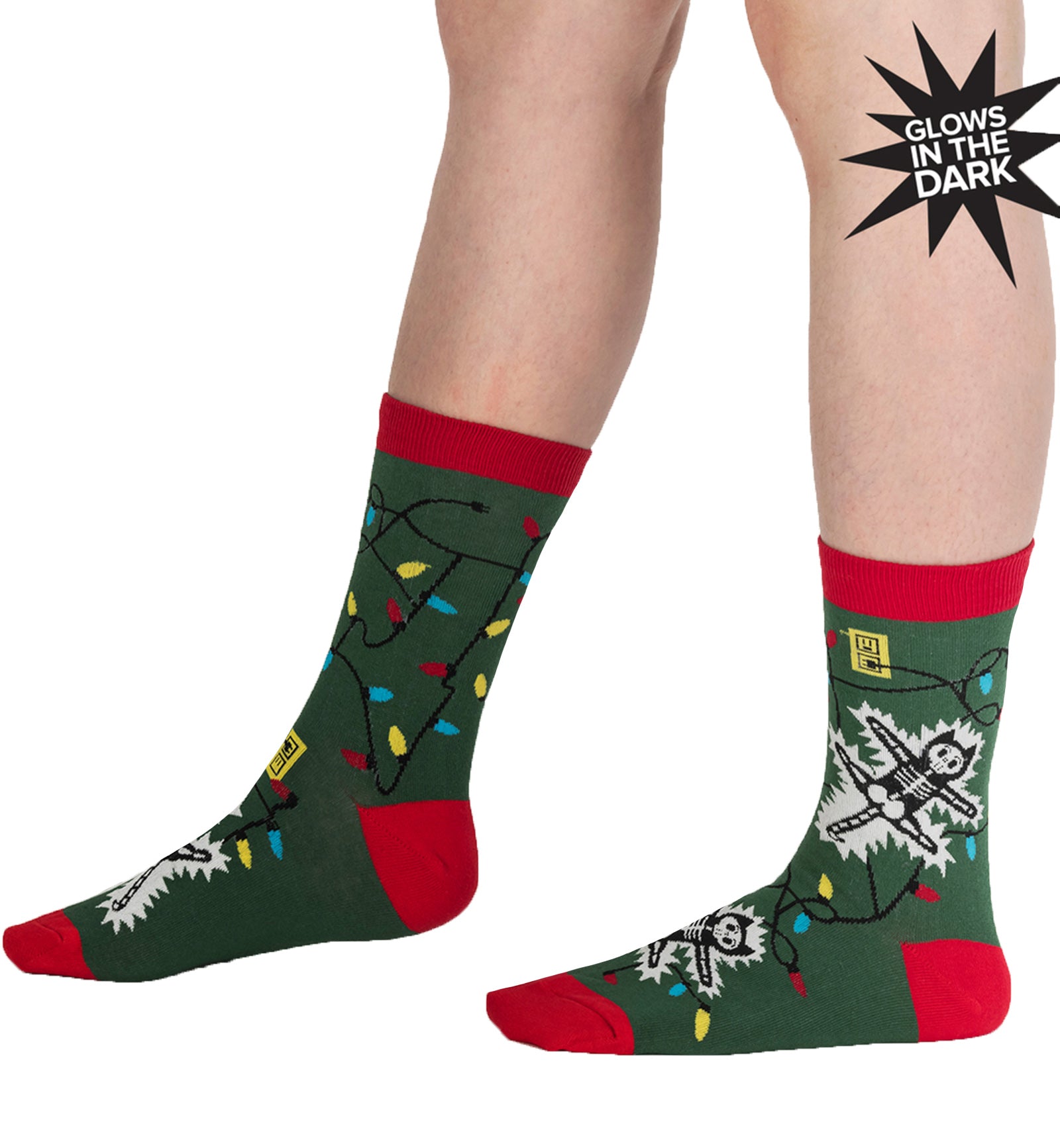 SOCK it to me Women's Crew Socks (W0458),Eating Light This Holiday - Eating Light This Holiday,One Size