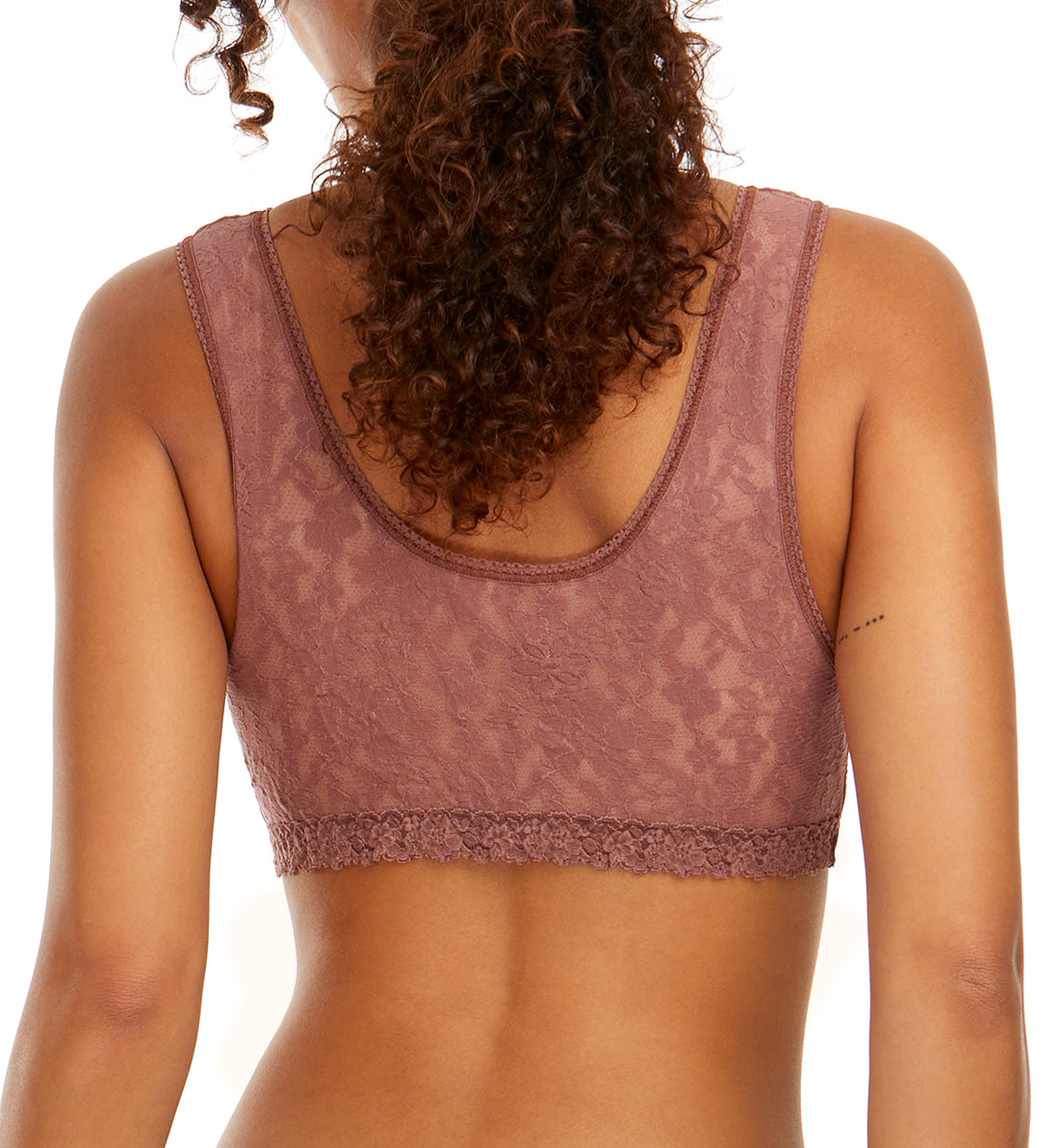 Hanky Panky Daily Lace Scoop Neck Lined Bralette (777991)- All Spice