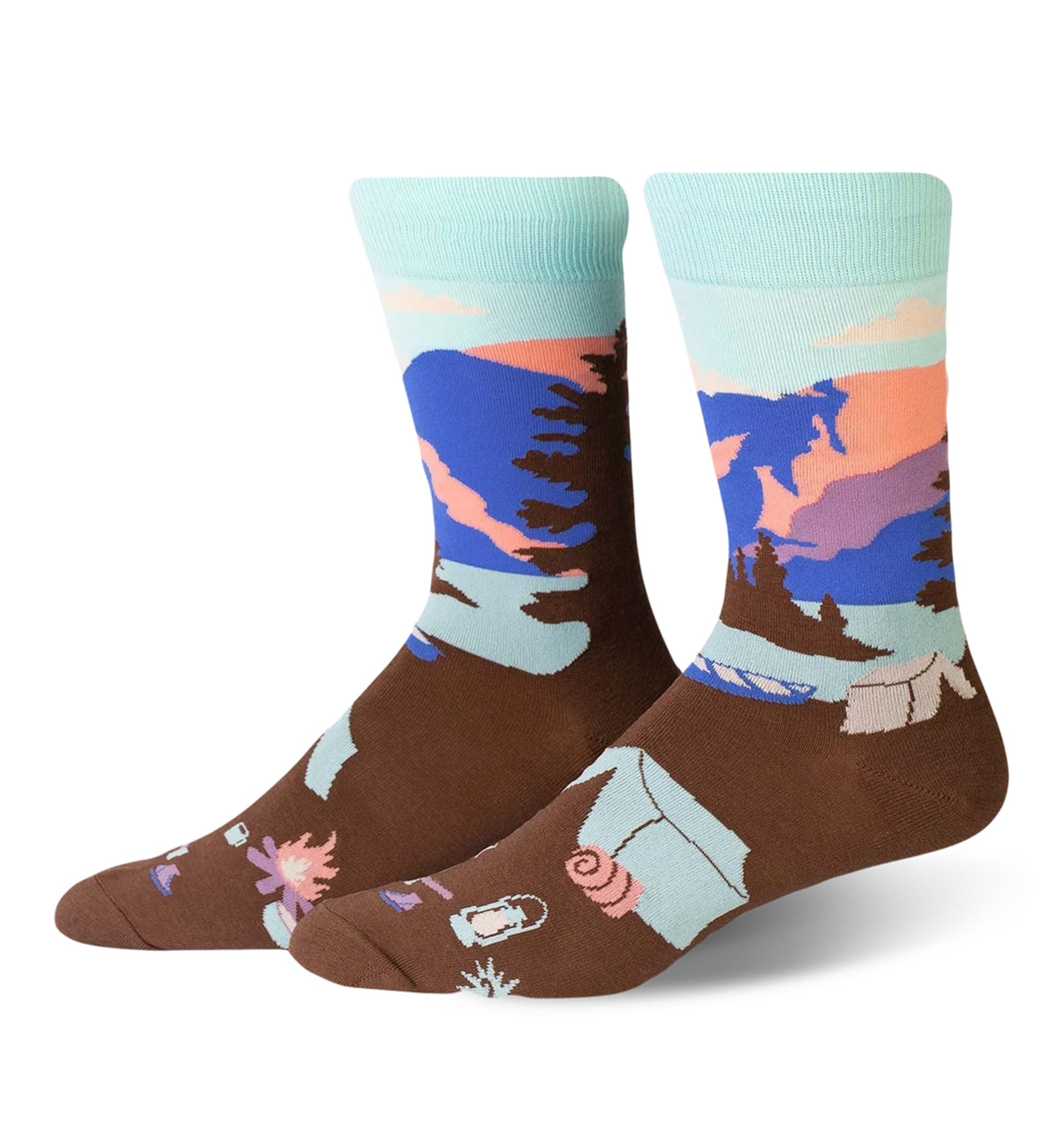 SOCK it to me Women's Crew Socks (w0257),Glacier National Park - Glacier National Park,One Size